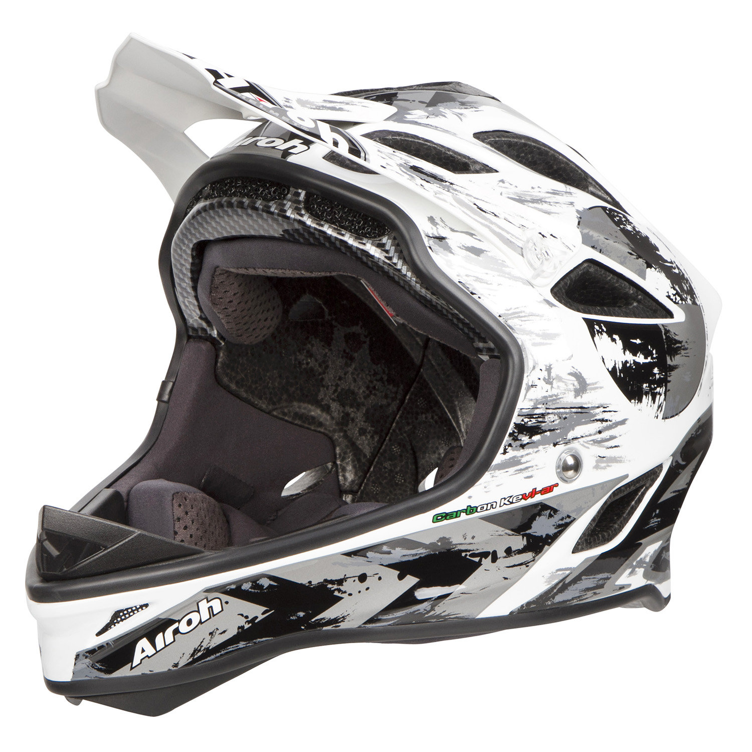Airoh Downhill MTB Helmet SE101 War - Gloss White