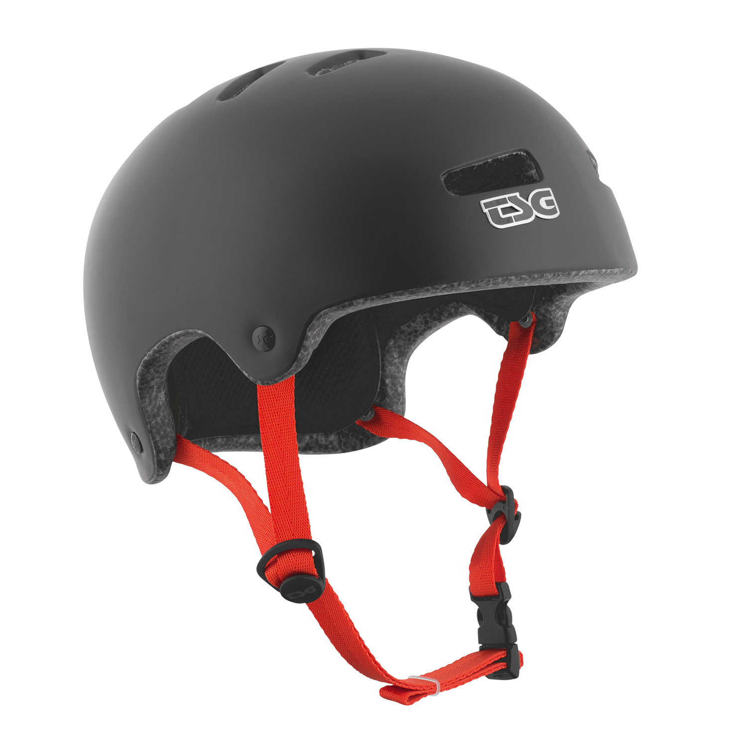 TSG BMX/Dirt Helm Superlight Solid Color - Satin Schwarz