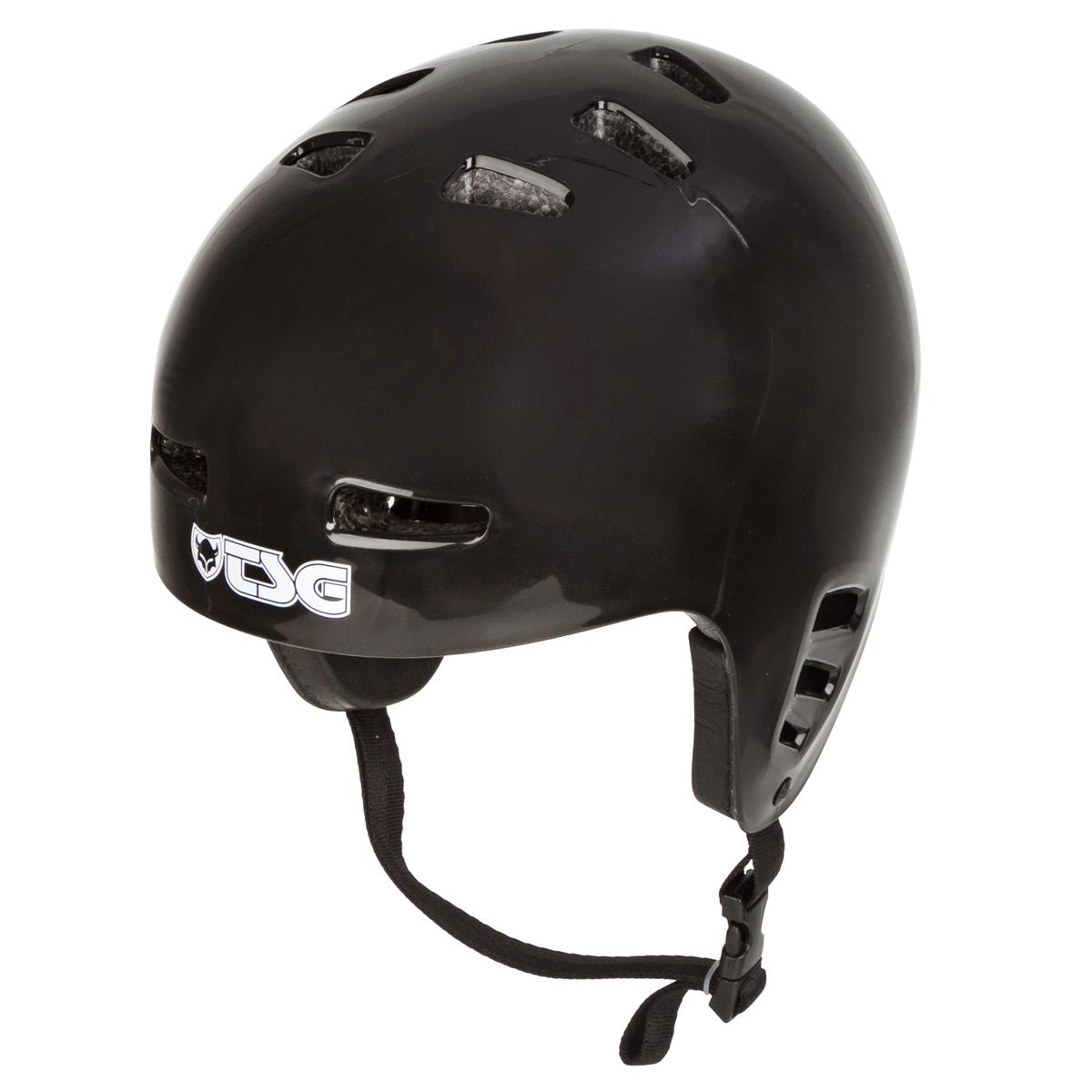 TSG BMX/Dirt Helm Dawn Solid Color - Schwarz