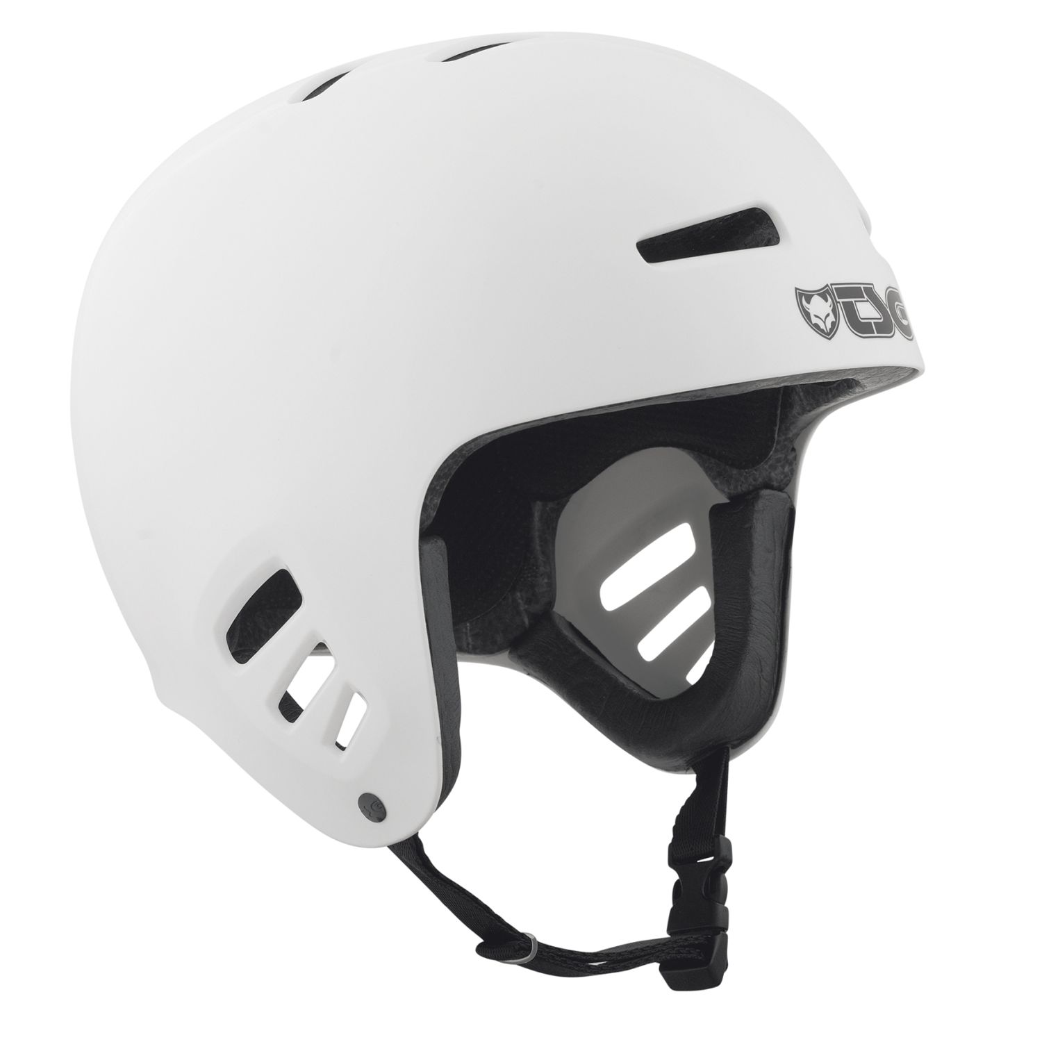 TSG BMX/Dirt Helmet Dawn Solid Color - White