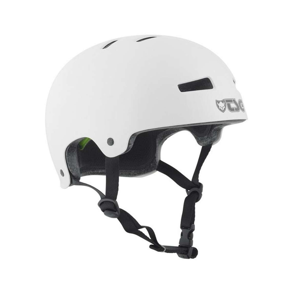 TSG BMX/Dirt Helmet Evolution Injected Color - Injected White