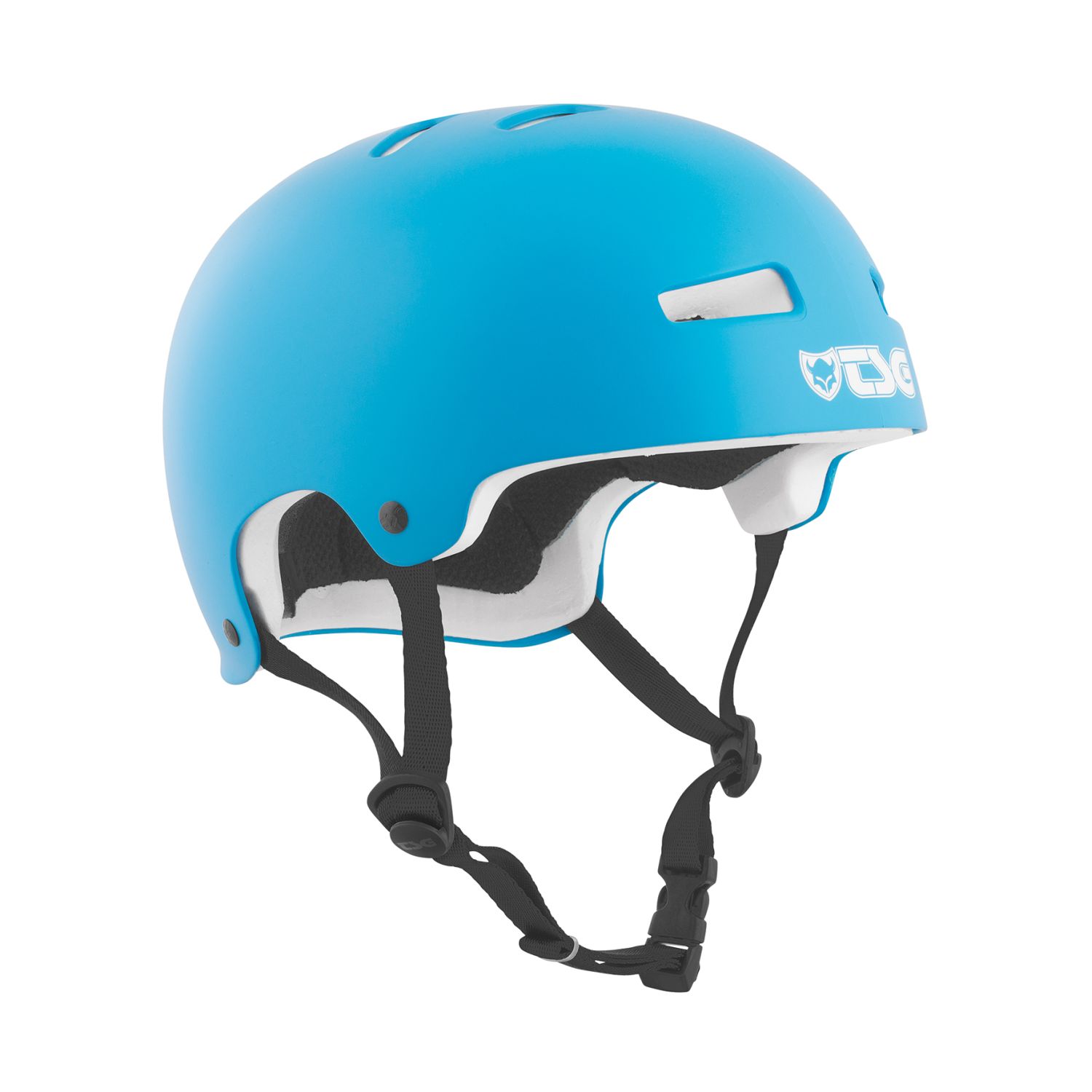 TSG Kids BMX/Dirt Helmet Evolution Youth Solid Color - Satin Dark Cyan