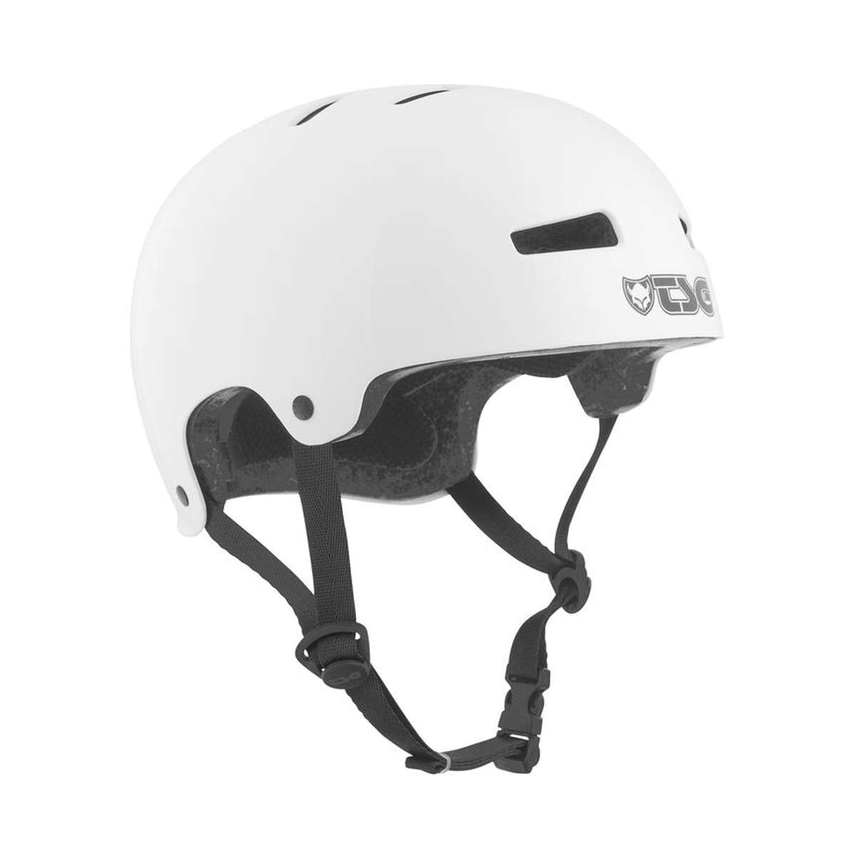 TSG Kids BMX/Dirt Helm Evolution Youth Injected Color - Injected White