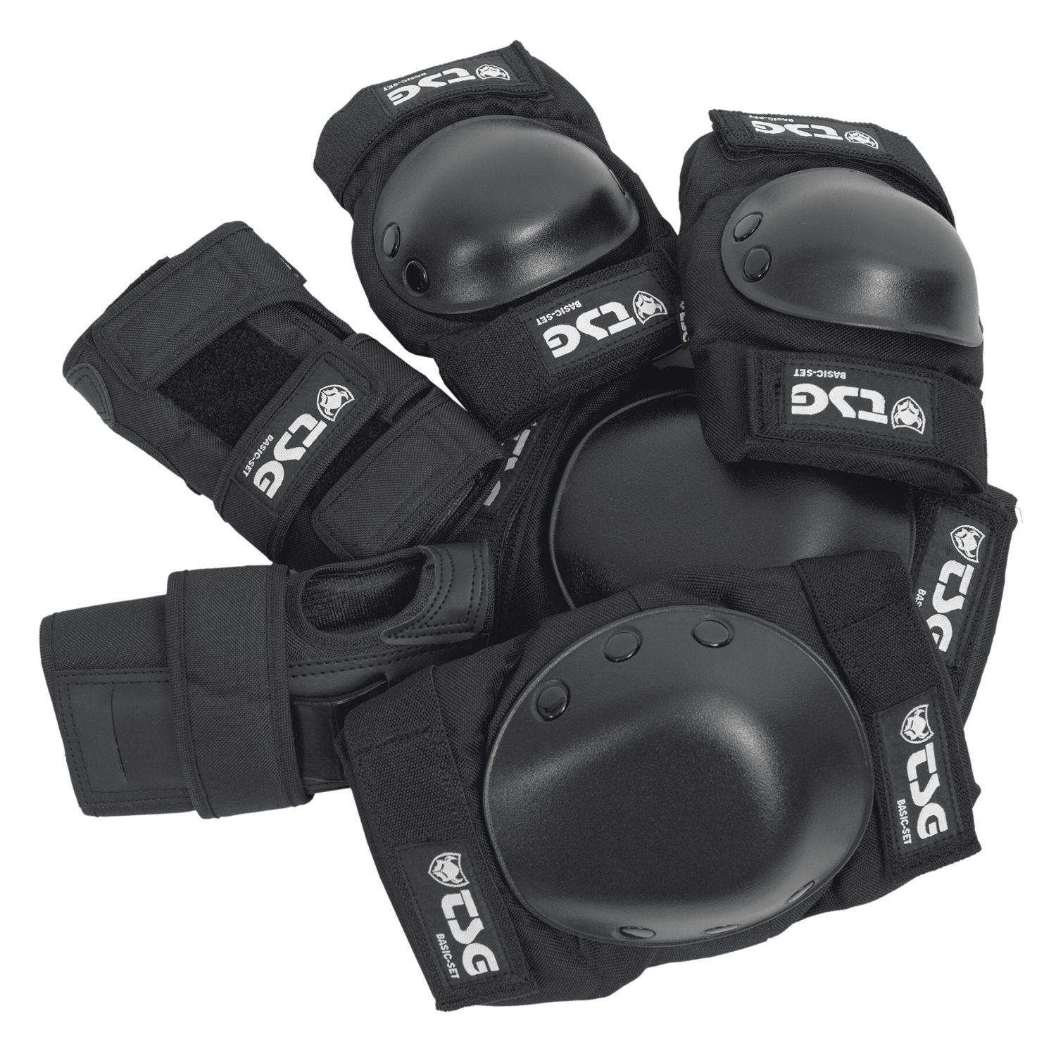 TSG Kit de Protection Basic-Set Black