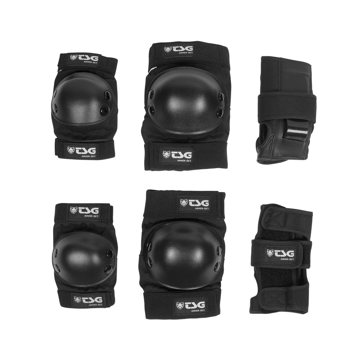 TSG Bimbo Kit Protezioni Junior-Set Black