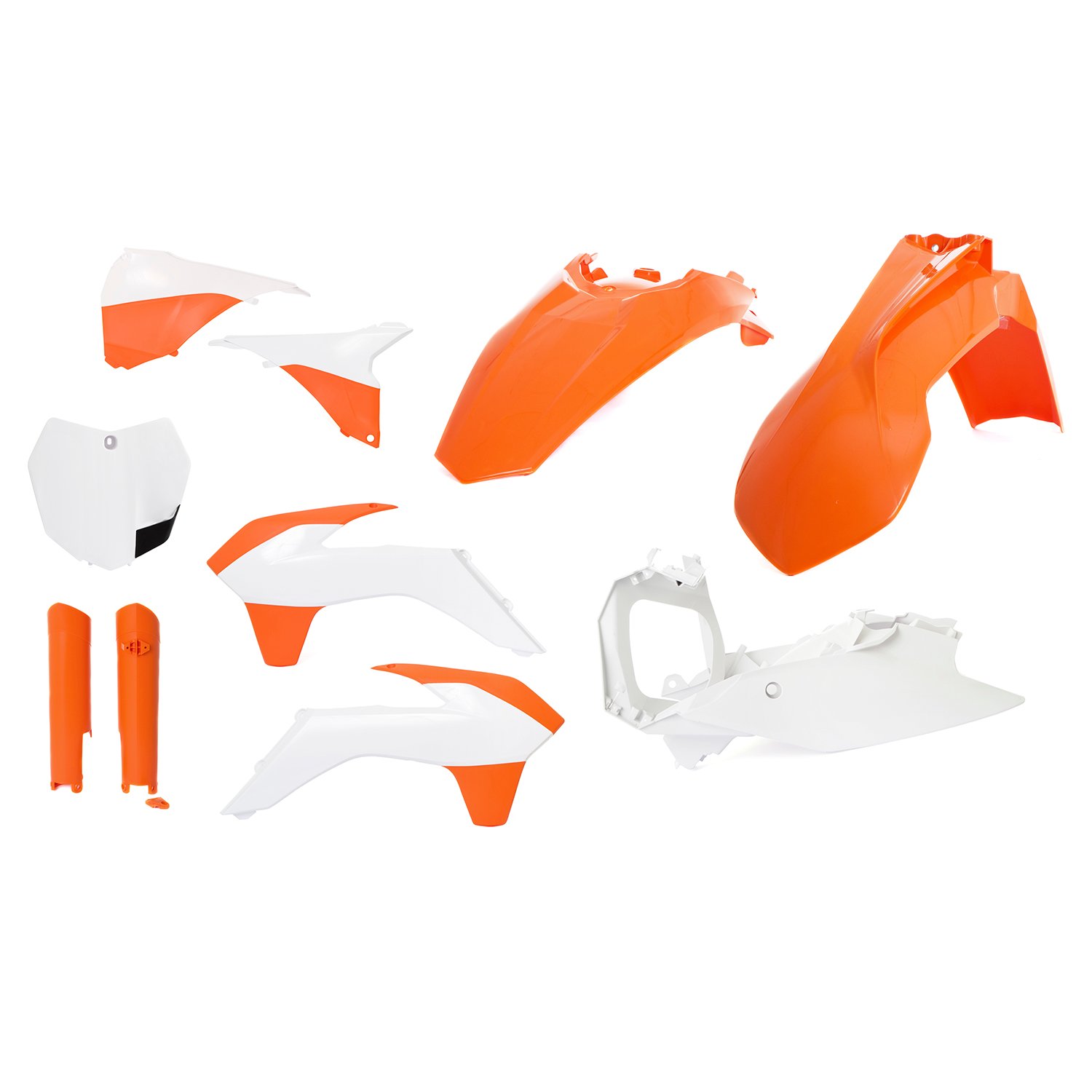 Acerbis Plastic Kit Full-Kit KTM SX 125/150 13-14 / SX-F 13-14, Orange 14