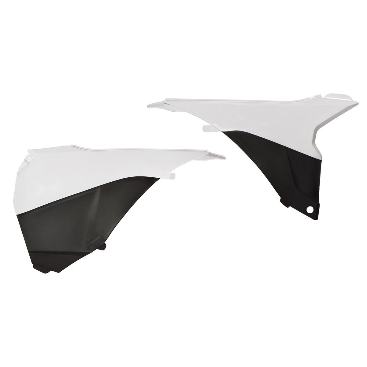 Acerbis Air Box Cover  White/Black, KTM SX 250 13-16