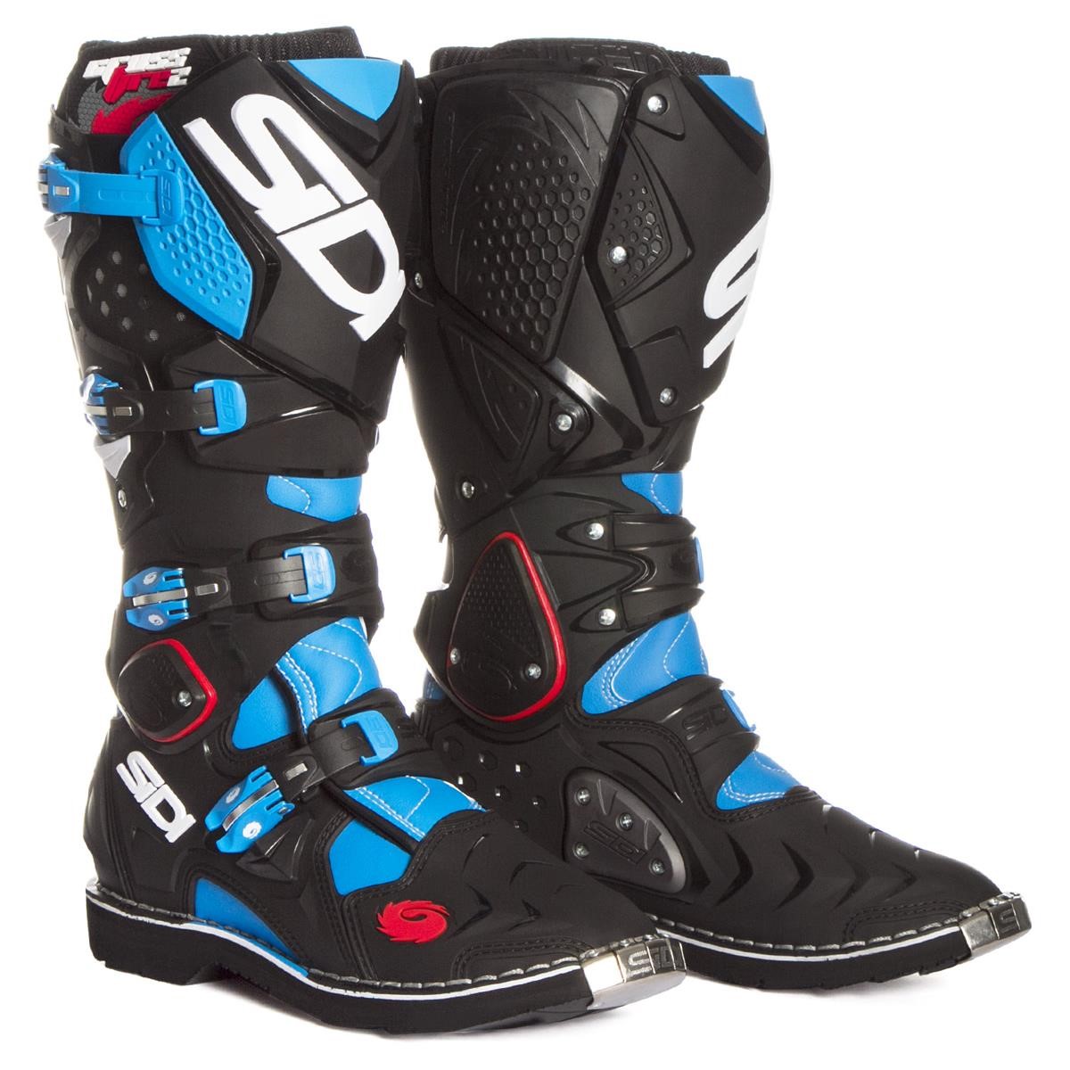 Sidi MX Boots Crossfire 2 Light Blue/Black