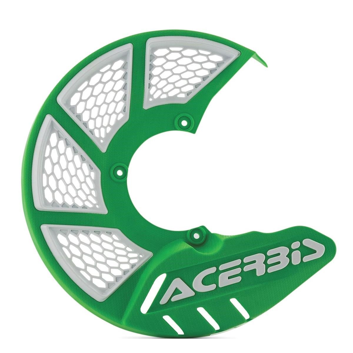 Acerbis Brake Disc Cover X-Brake 2.0 Green, front
