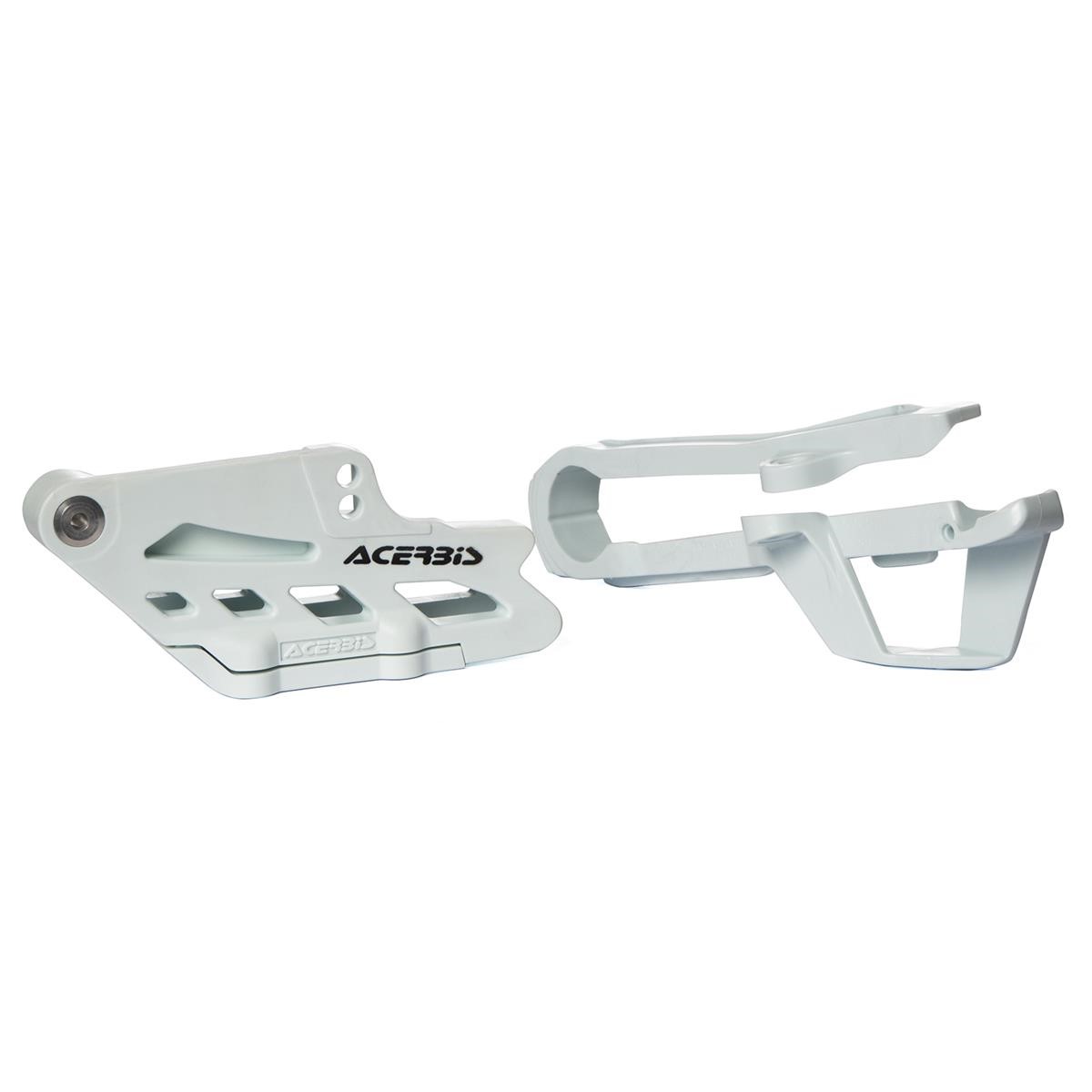 Acerbis Chain Guide/Swingarm Slider  KTM SX 85, Husqvarna TC 85, Gas Gas MC 85, White