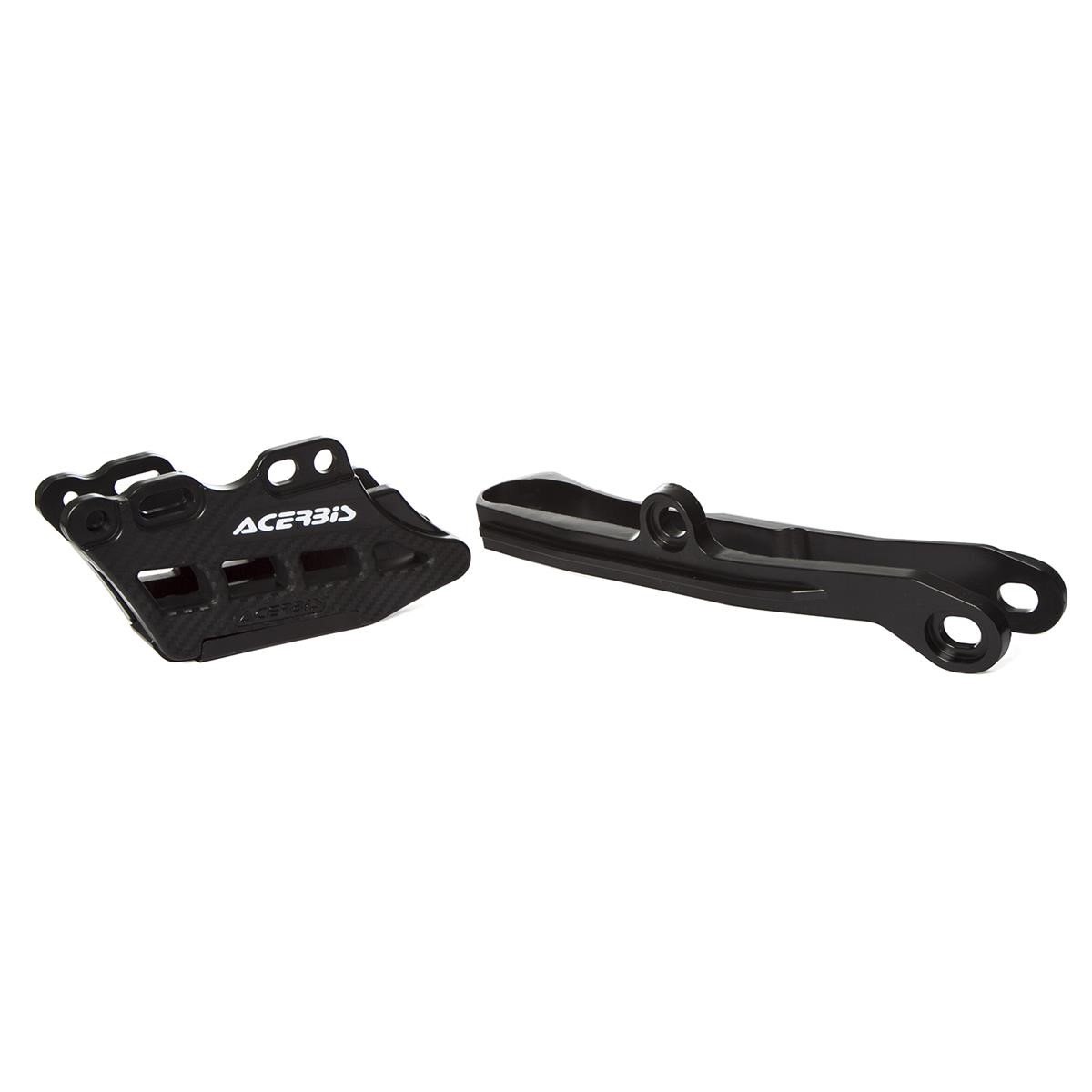 Acerbis Chain Guide/Swingarm Slider  Kawasaki KXF 450 16-18, Black