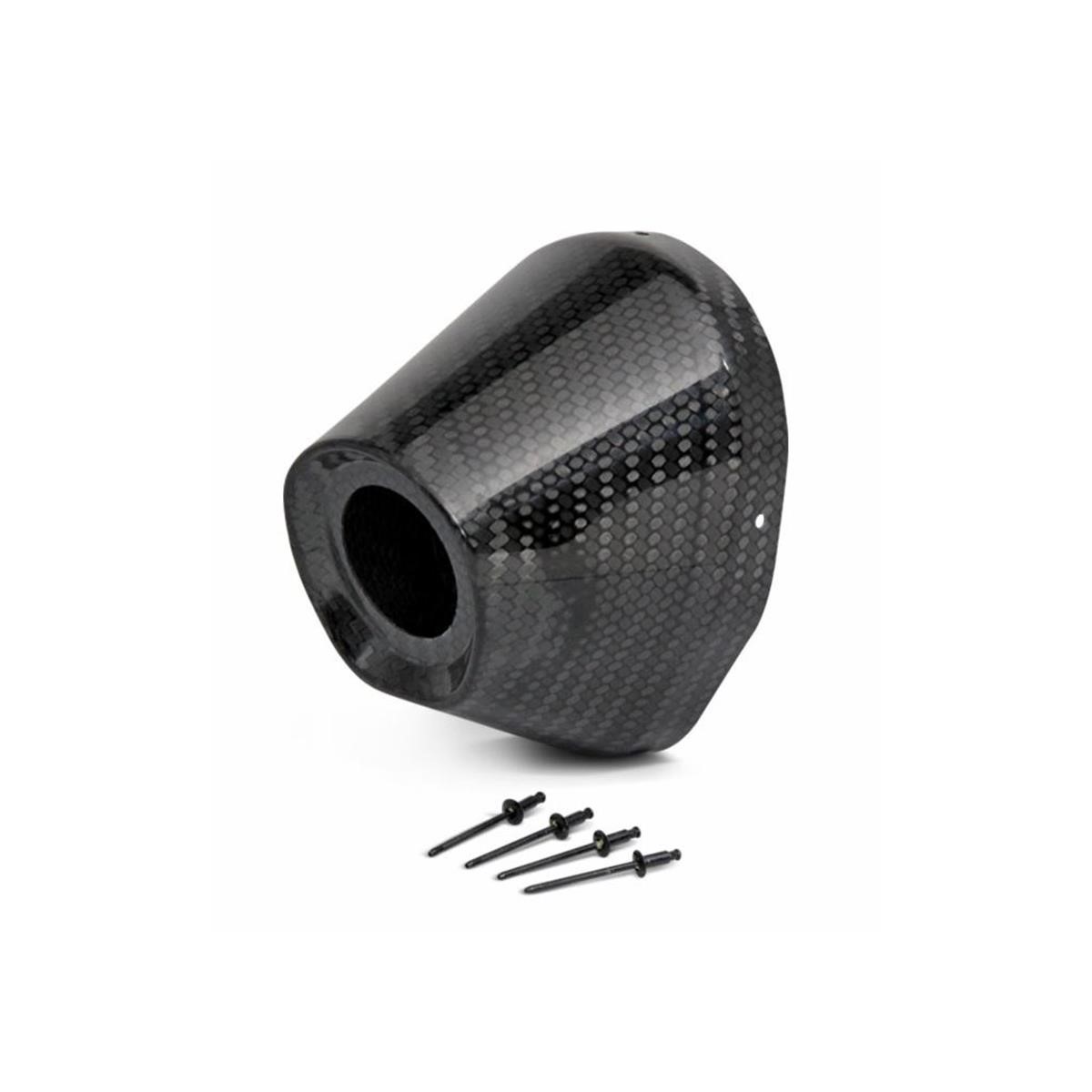 Pro Circuit Exhaust End Cap TI-5/6 3.5 Inches, Carbon