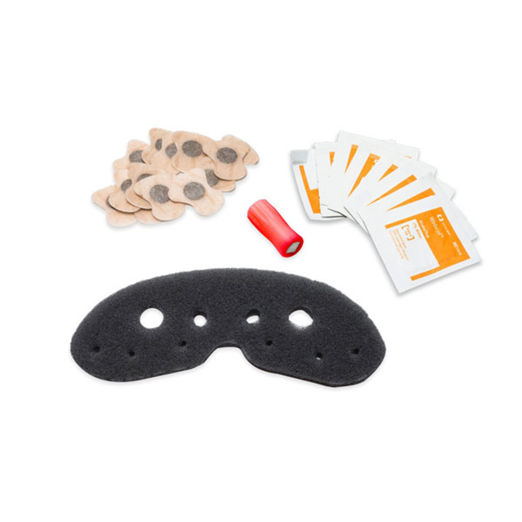 Asterisk Nose Pad Replacement Kit AC-System Black