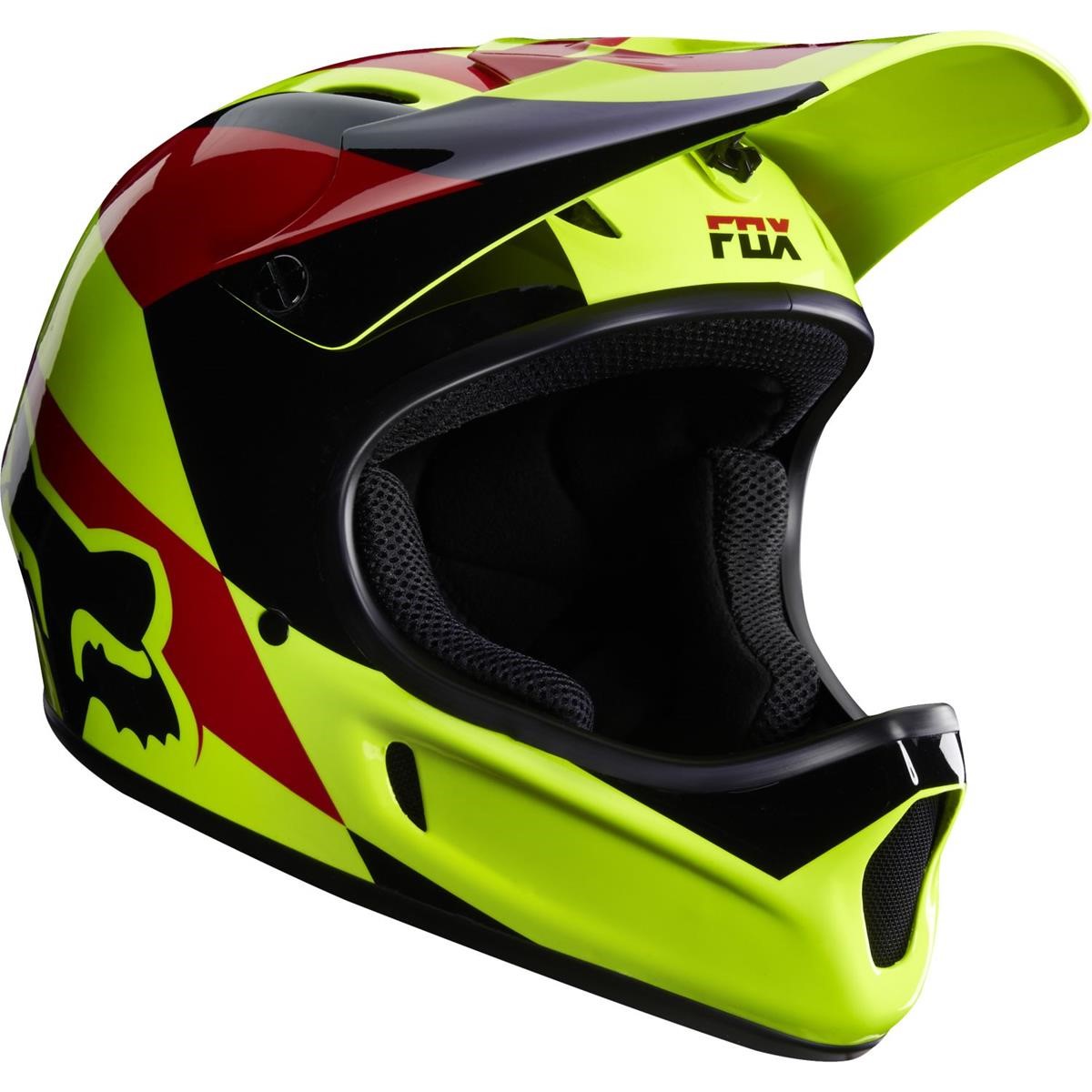 Fox Downhill MTB Helmet Rampage Mako - Yellow