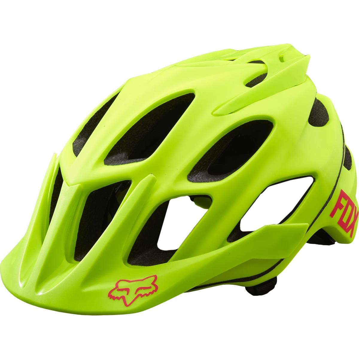 Fox Trail MTB Helmet Flux Optik - Flo Yellow