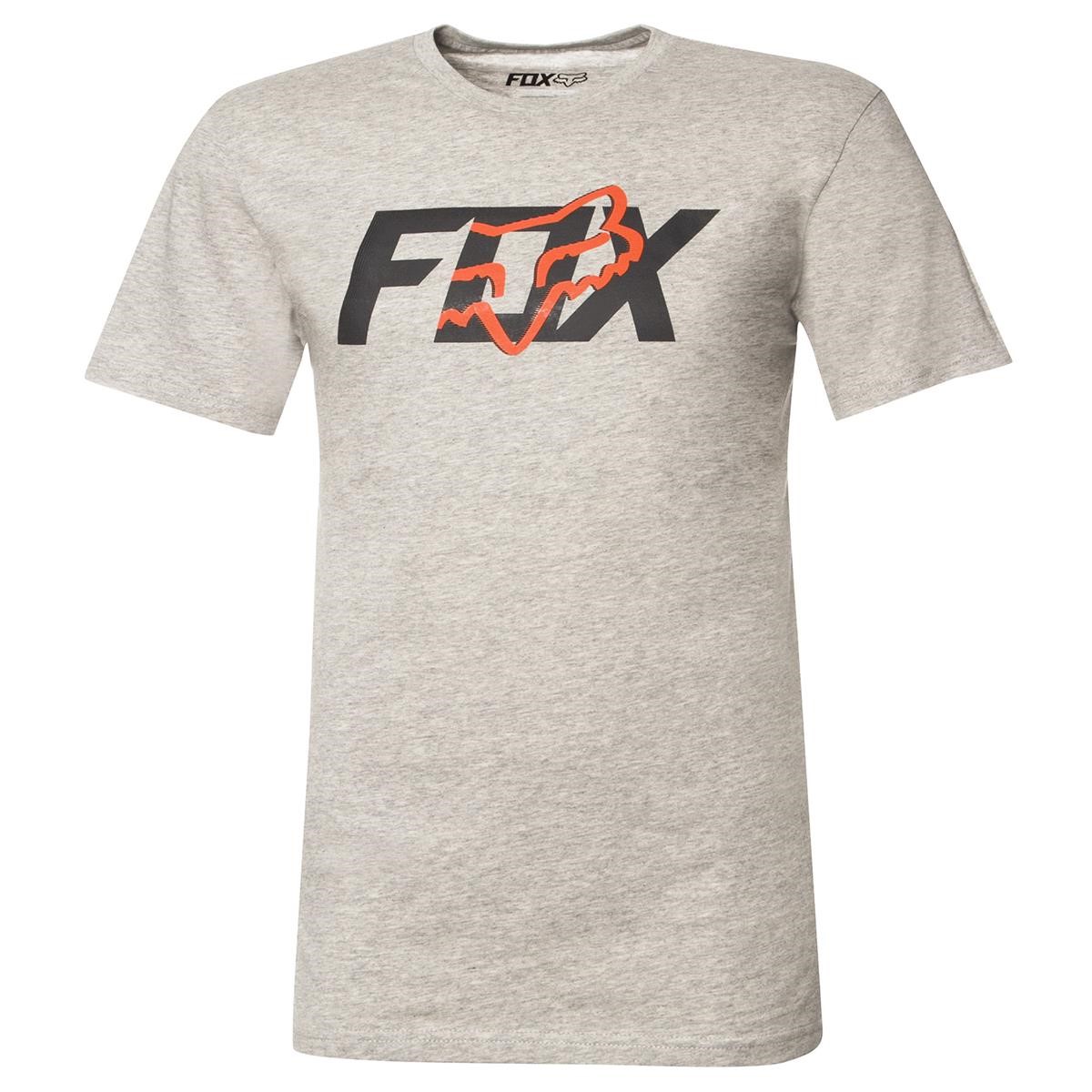 Fox T-Shirt Extrude Heather Grey