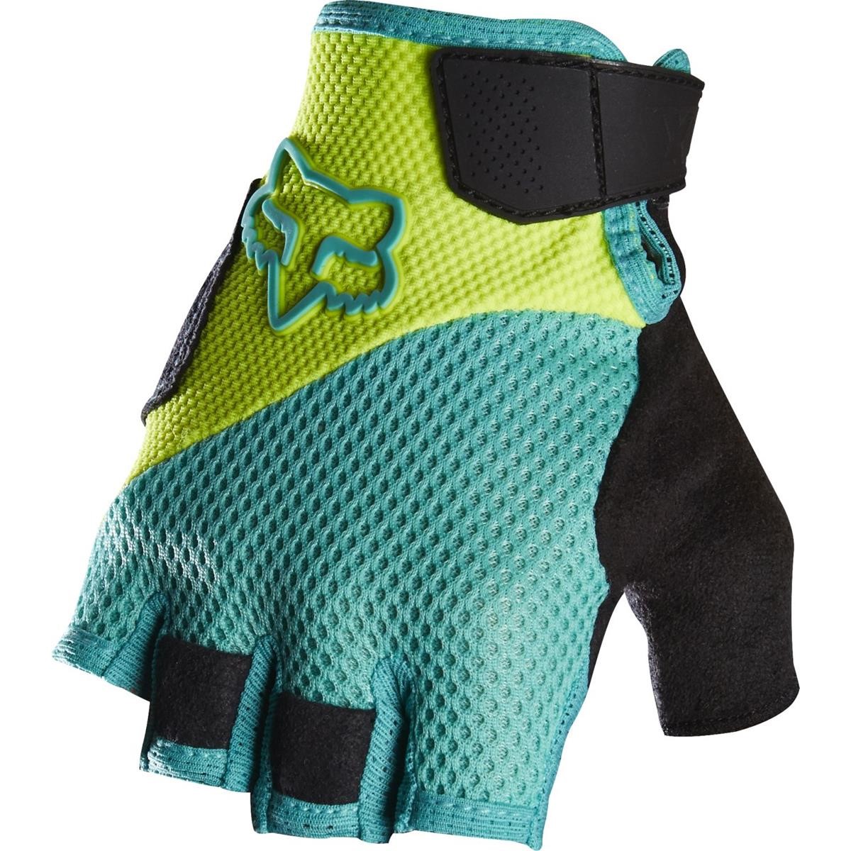 Fox Girls Kurzfinger-Handschuhe Reflex Gel Short Flo Gelb