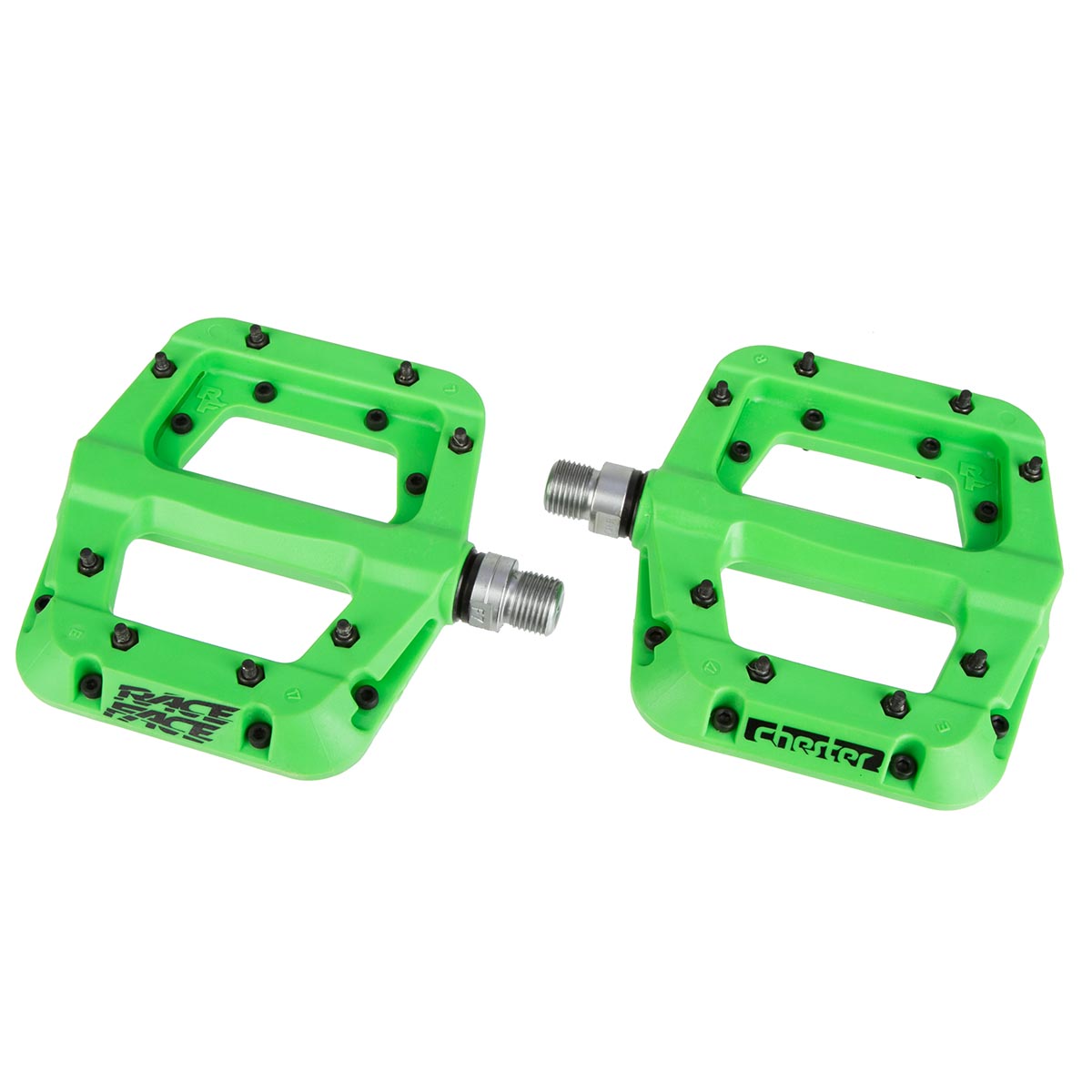 Race Face Pedals Chester Composite Green