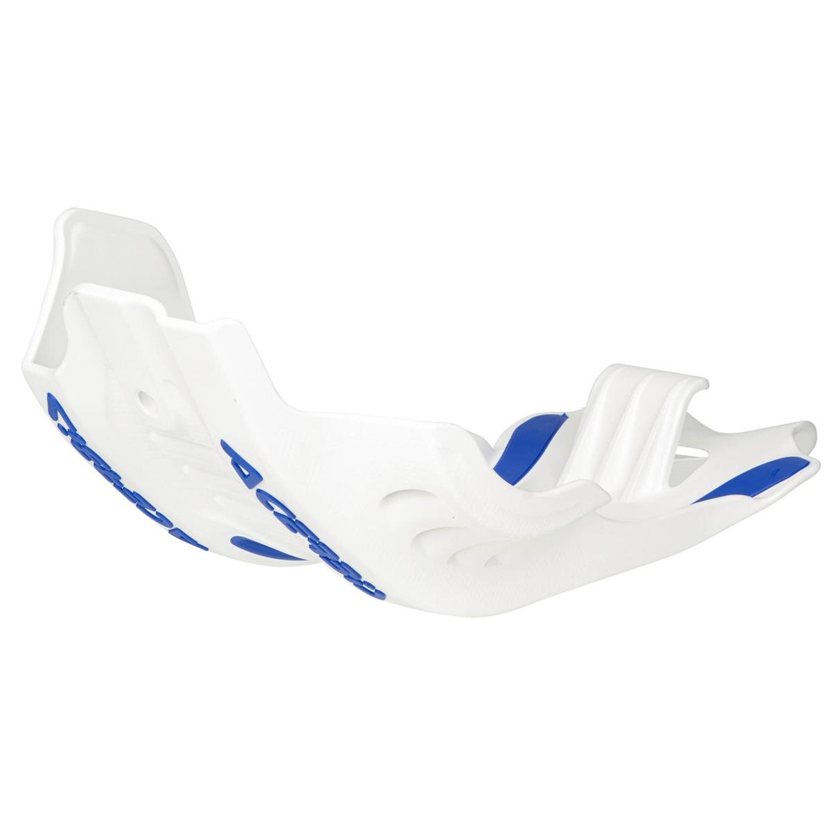 Acerbis Skid Plate  White/Blue, KTM SX-F 450, Husqvarna FC 450, FE 450/501