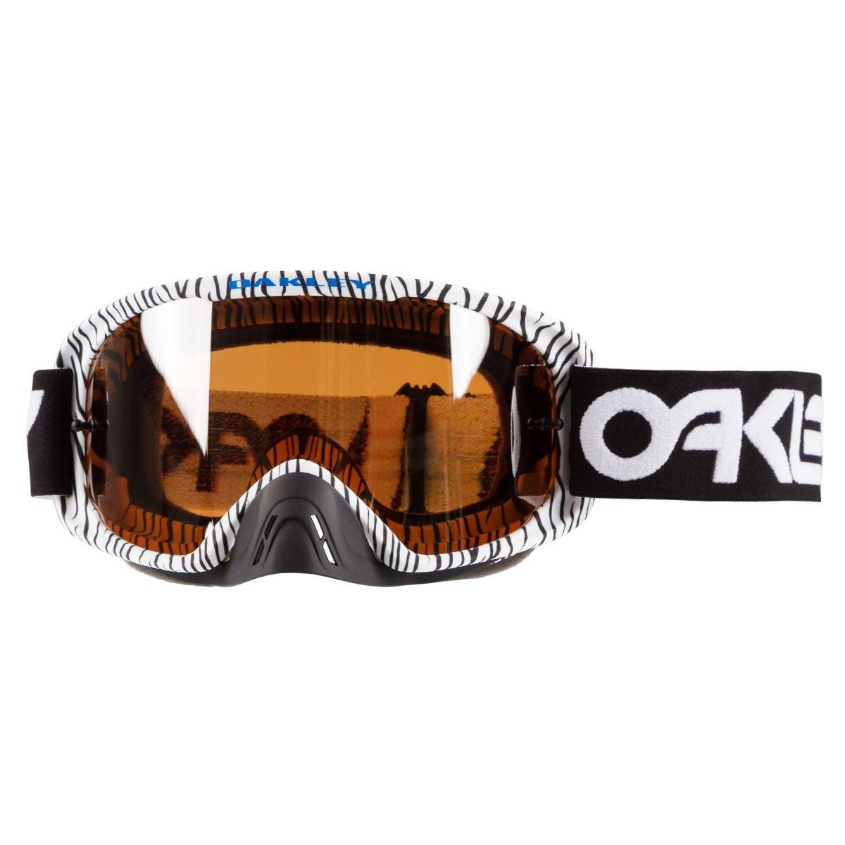 Oakley Crossbrille O2 MX FP White Bengal - Black Iridium/Klar