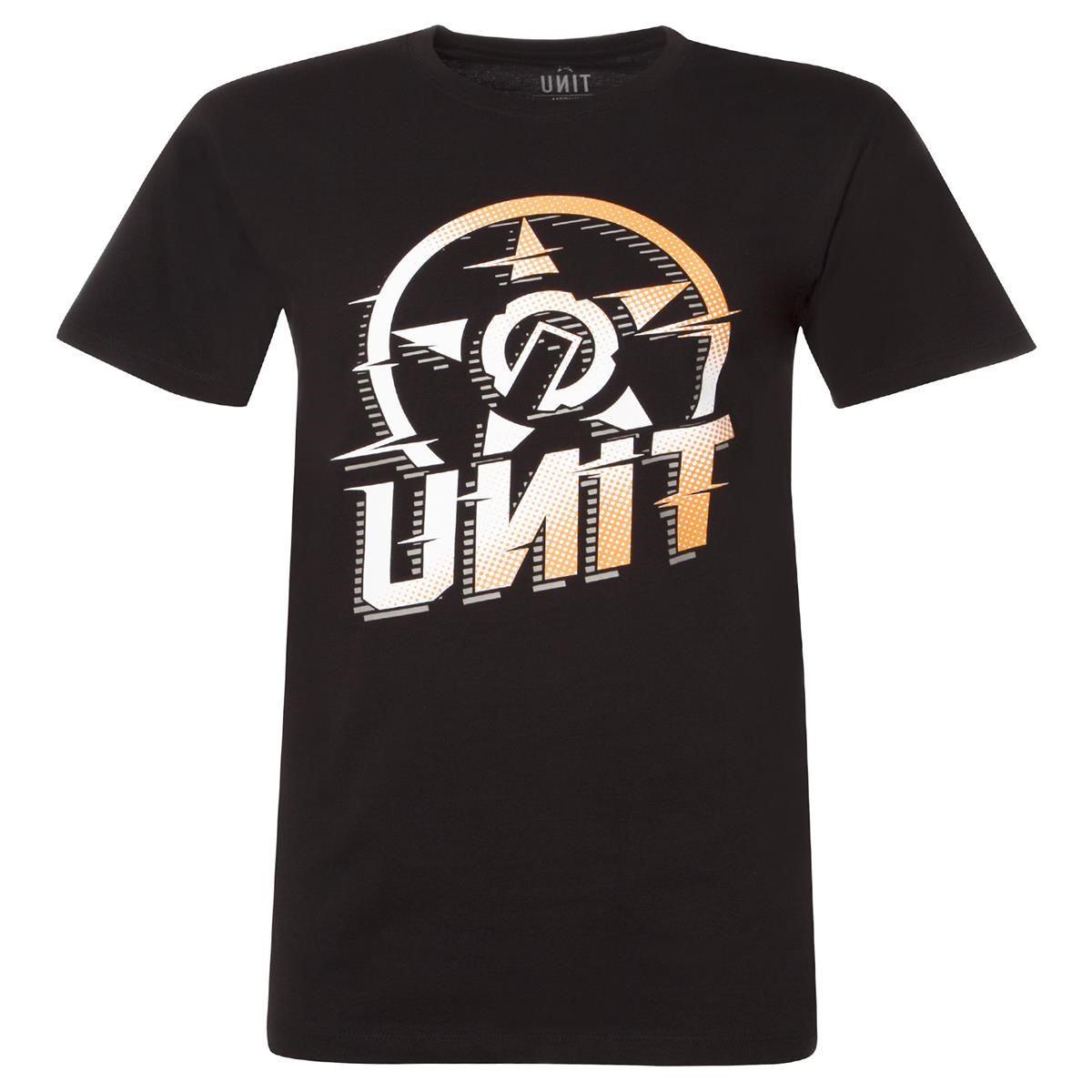 Unit T-Shirt Slice Schwarz