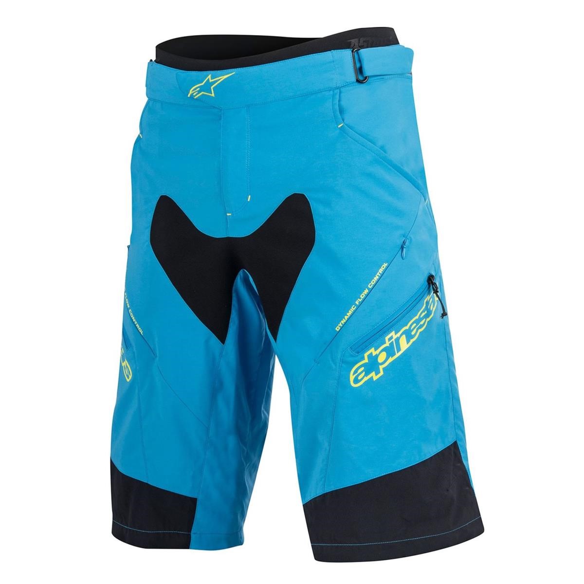 Alpinestars Shorts VTT Drop 2 Bright Blue/Acid Yellow