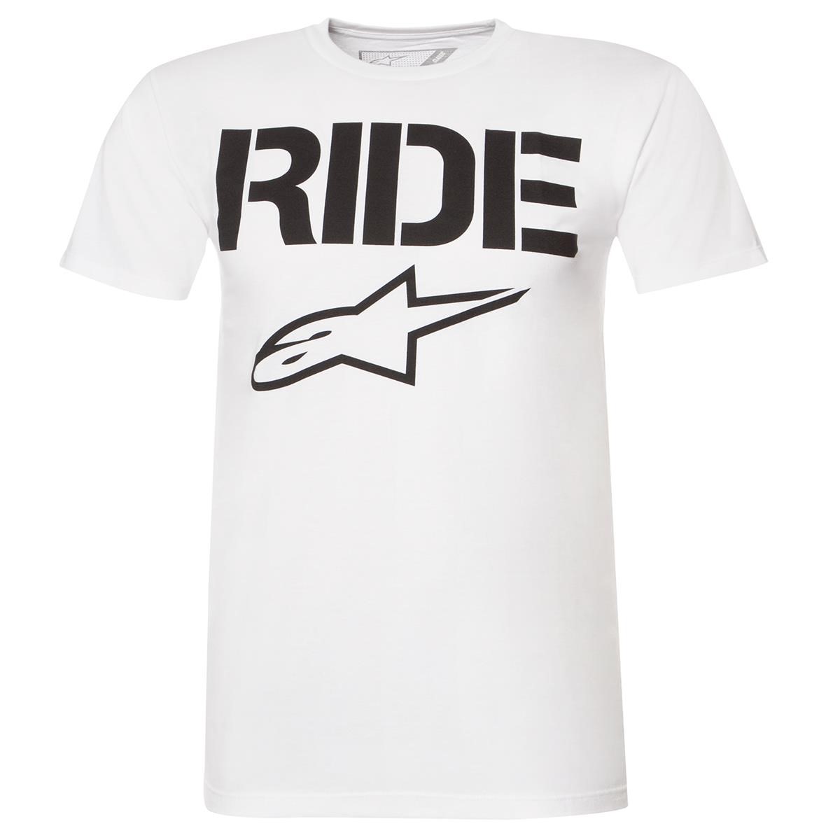 Alpinestars T-Shirt Ride Solid White