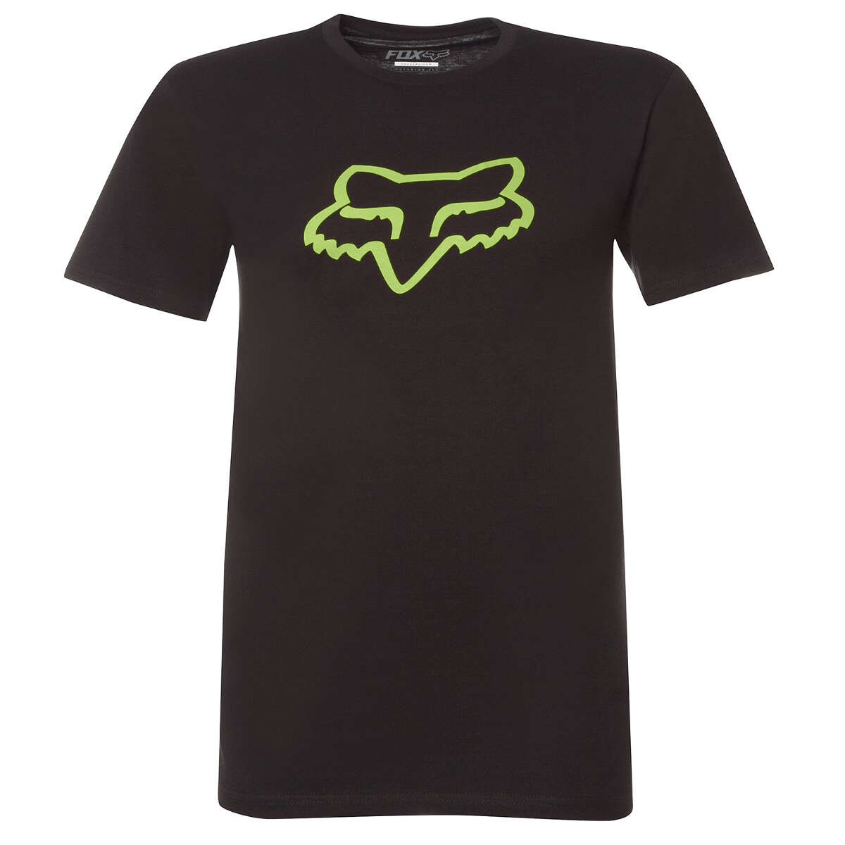 Fox T-Shirt Legacy Fox Head Black/Green