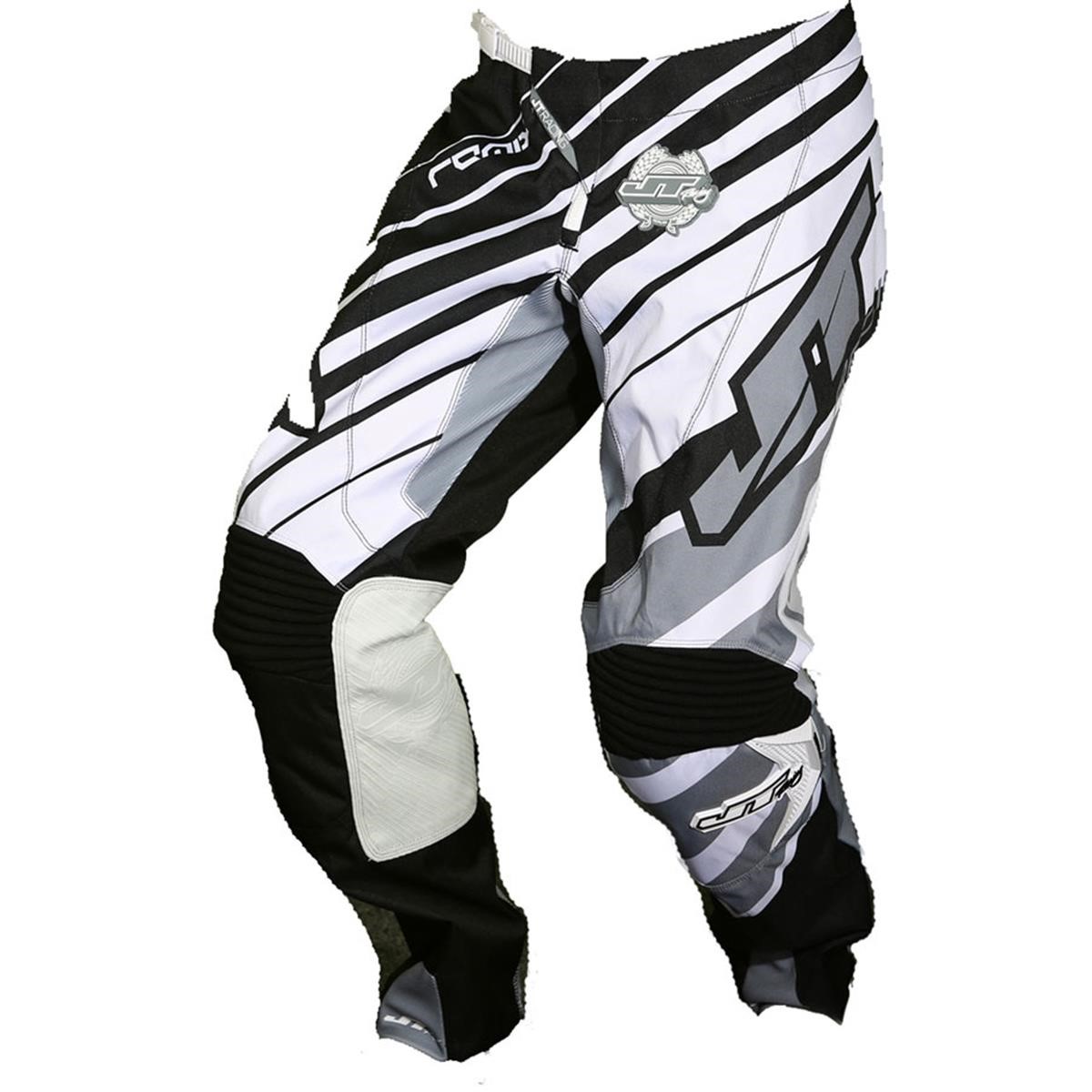 JT Racing USA Cross Pants HyperLite Remix Black/Grey/White