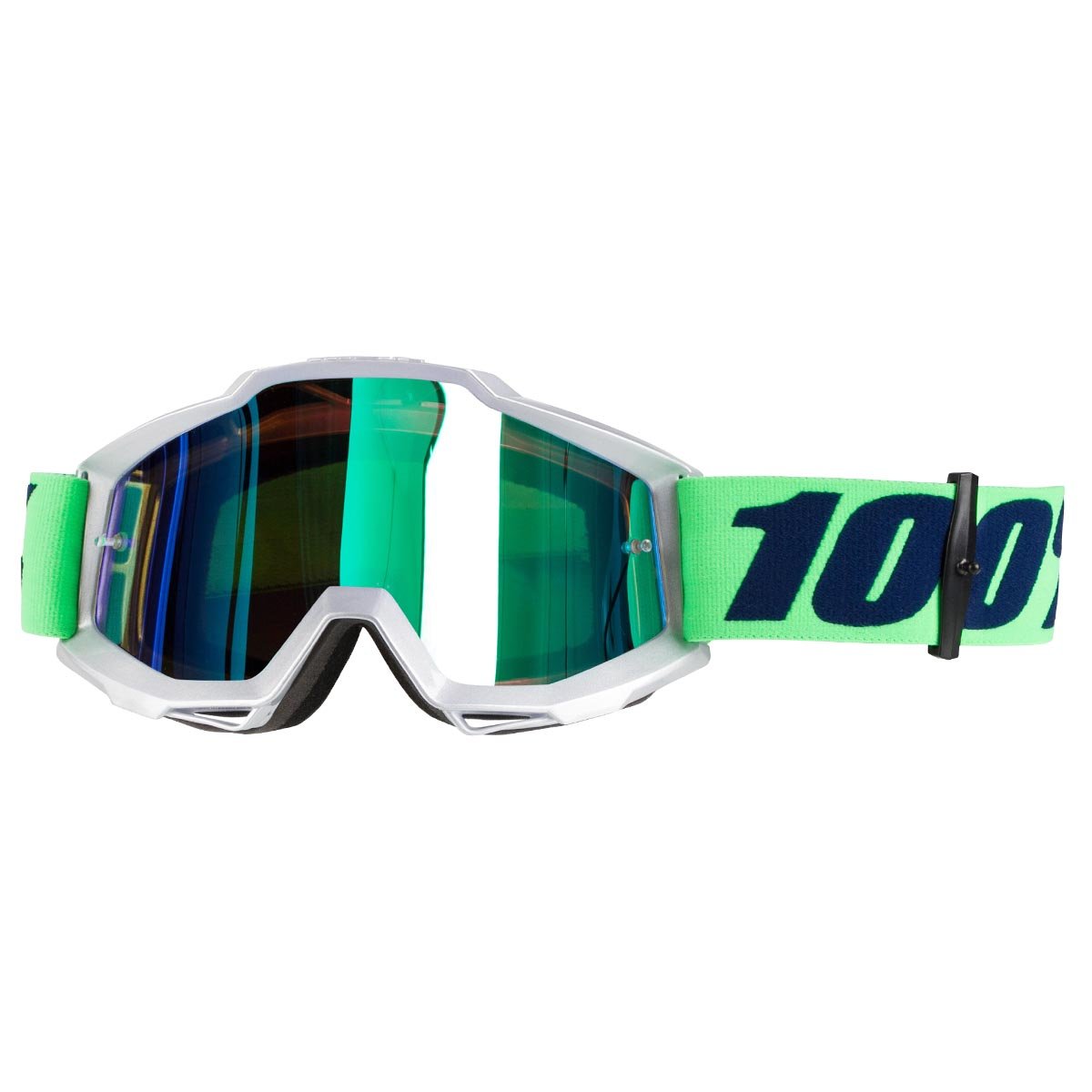 100% Crossbrille Accuri Nova - Grün verspiegelt Anti-Fog