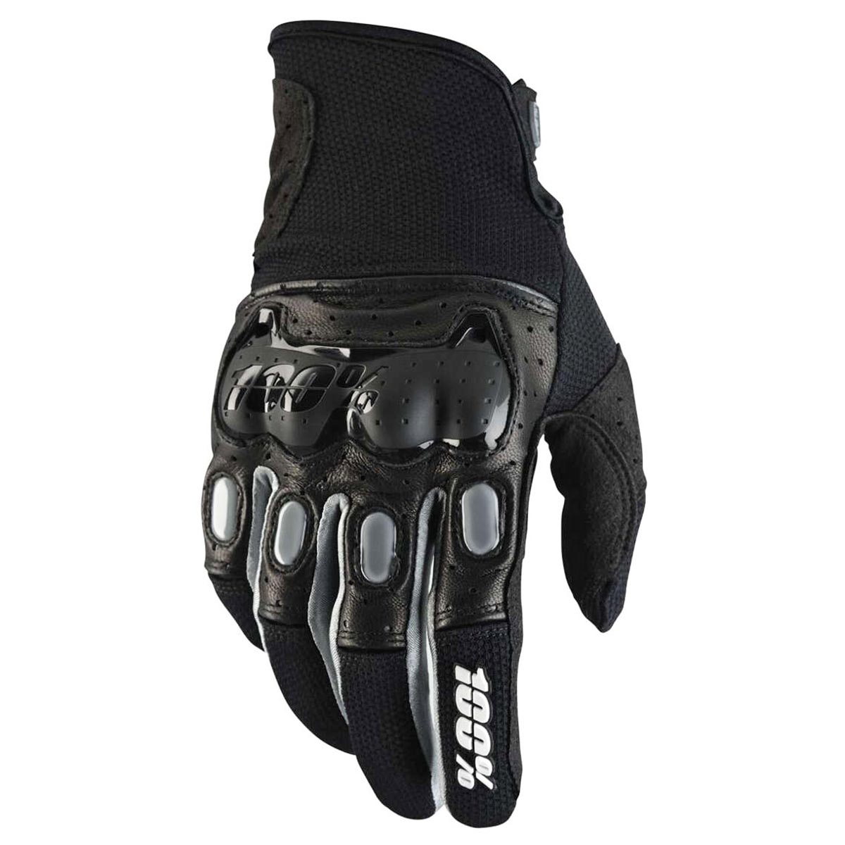 100% Handschuhe Derestricted Dual Sport - Schwarz/Grau