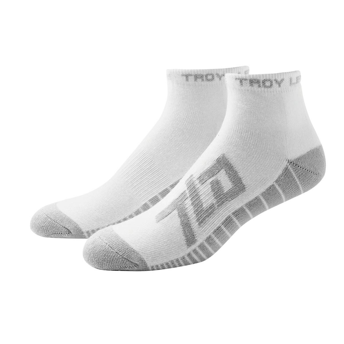 Troy Lee Designs Socks Factory Quarter White, 3 Pack