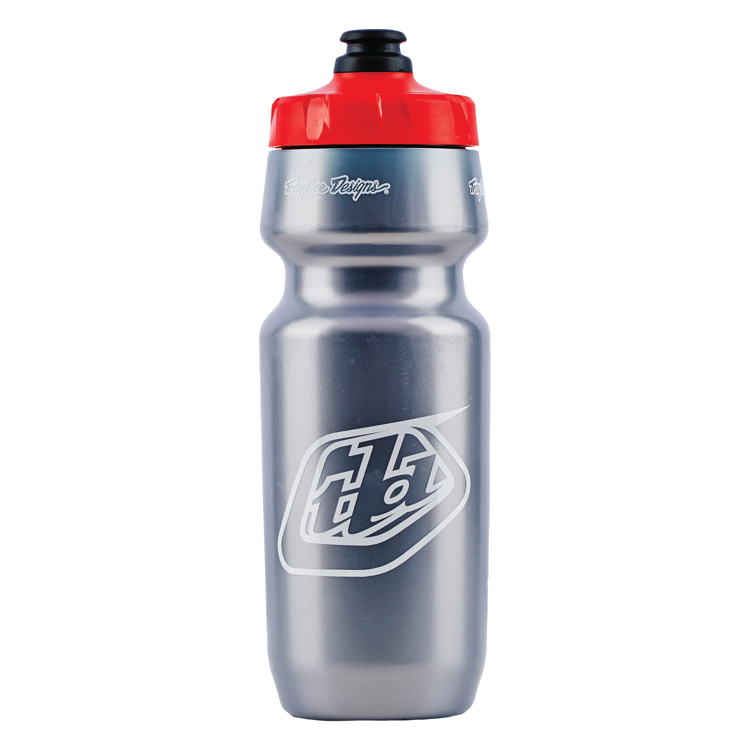 Troy Lee Designs Trinkflasche Water Bottle Logo - Silber