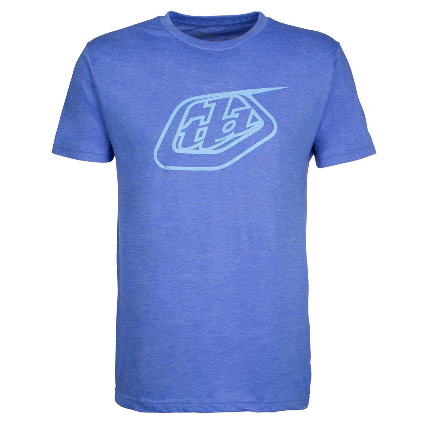 Troy Lee Designs T-Shirt Logo Heather Royal/Blue
