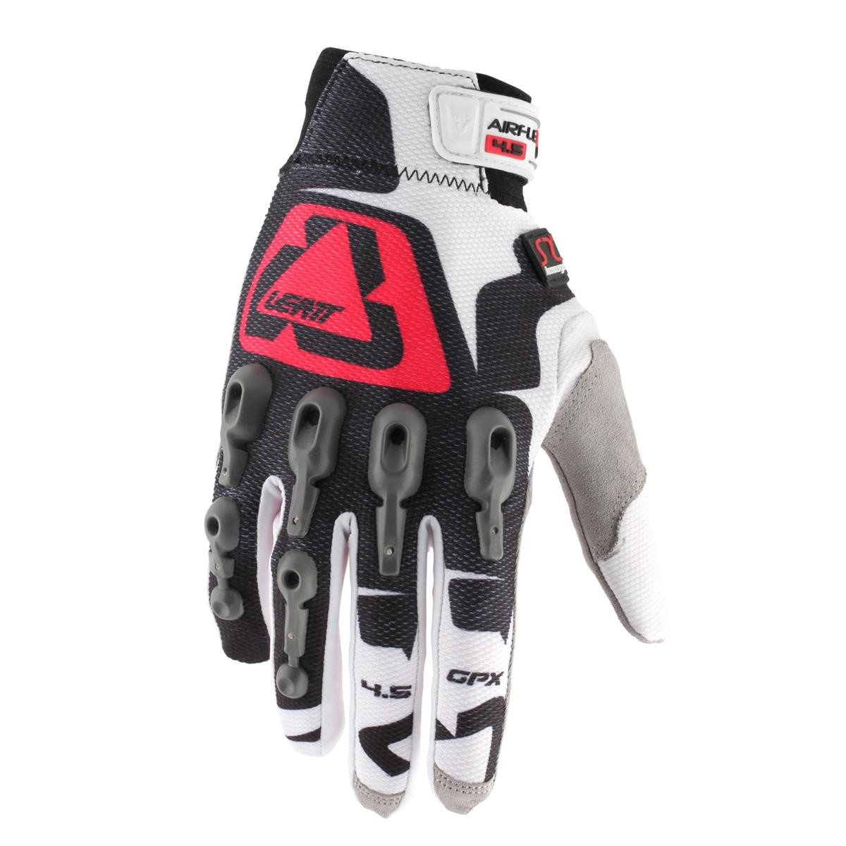 Leatt Gloves GPX 4.5 Lite White/Red/Black