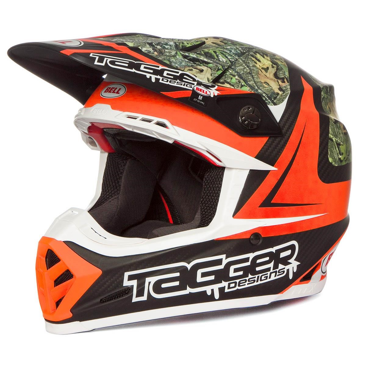 Bell Helmet Moto-9 Carbon Flex Tagger - Rekluse