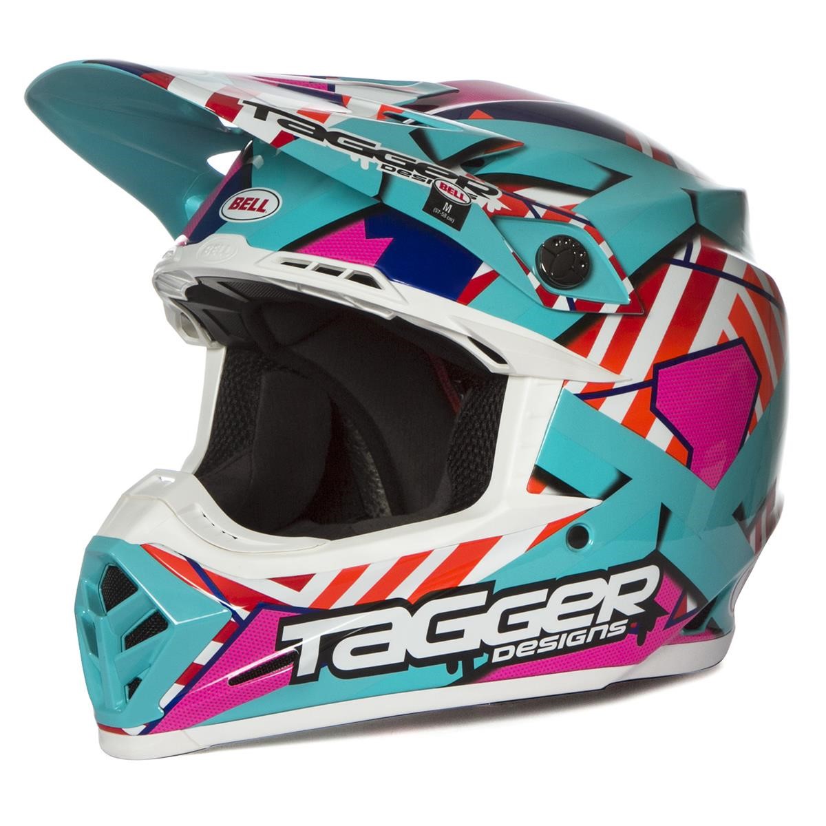 Bell Helmet Moto-9 Tagger - Trouble