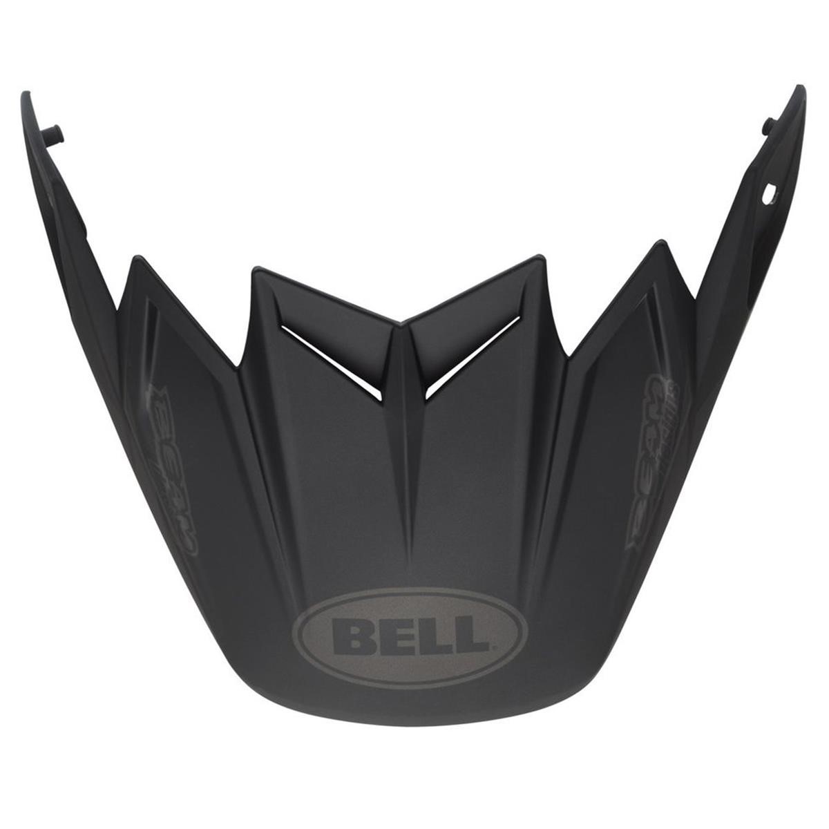 Bell Helmschild Moto-9 Carbon Flex Syndrome - Matt Schwarz