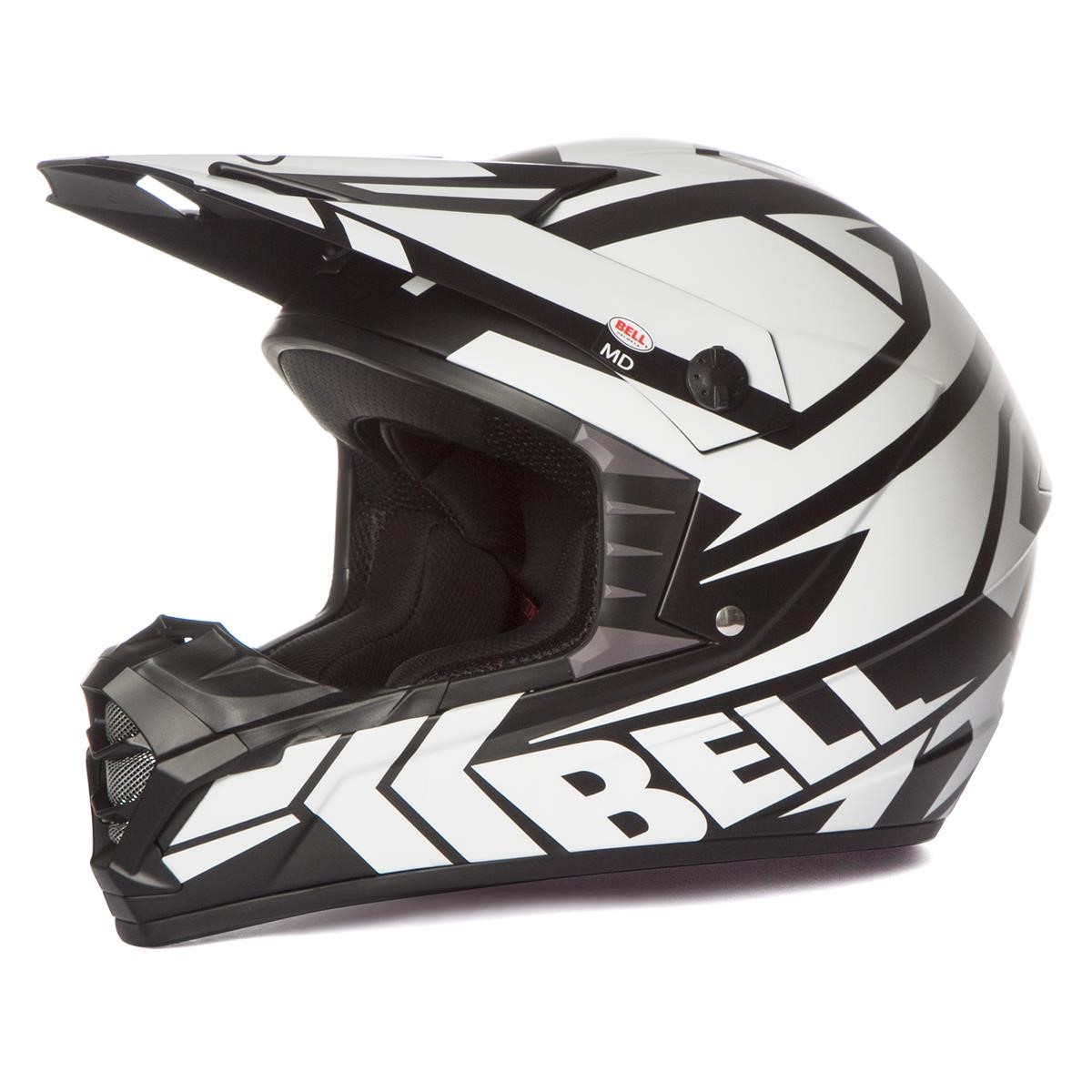 Bell Helmet SX-1 Stack - Matt White