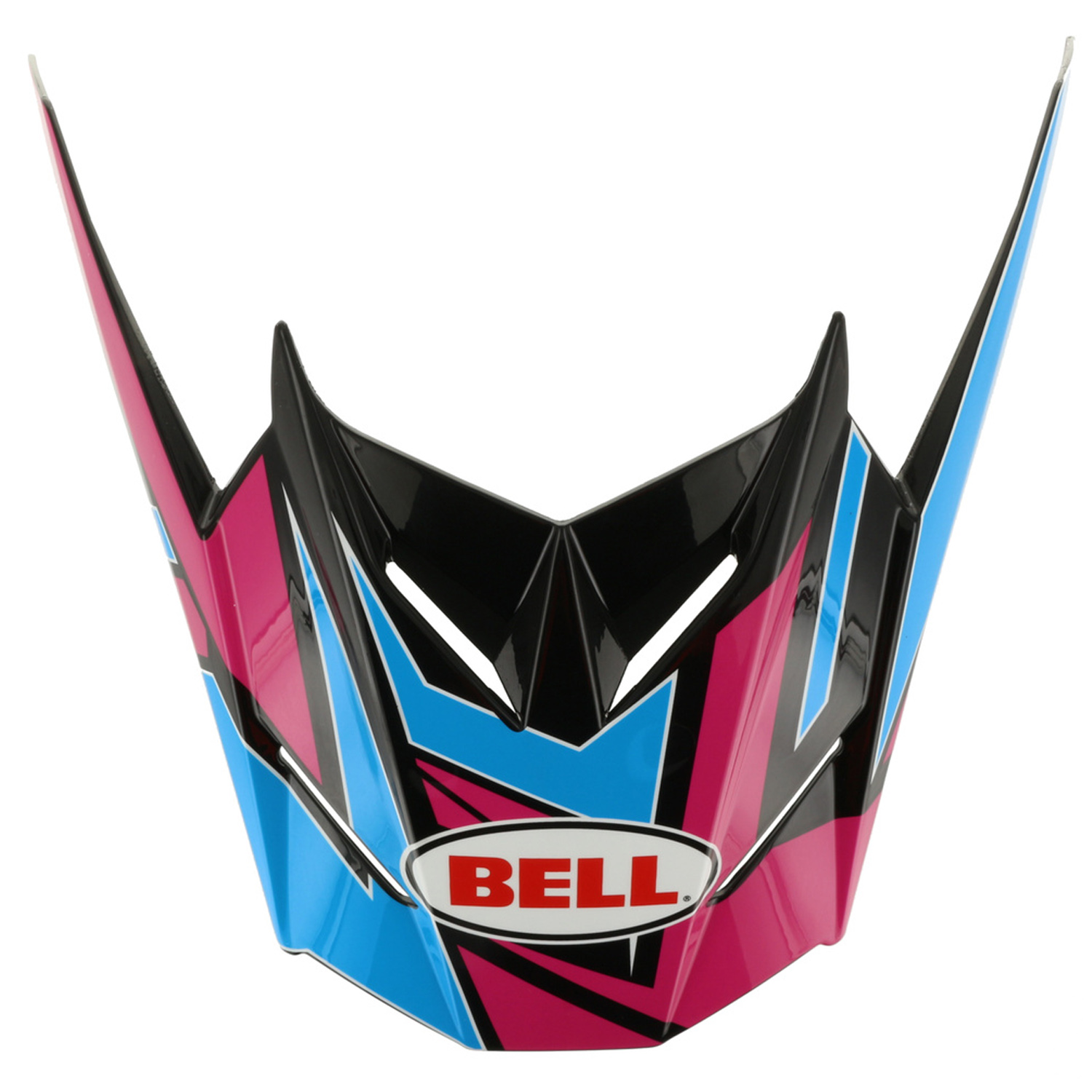 Bell Helmschild SX-1 Stack - Blau/Pink