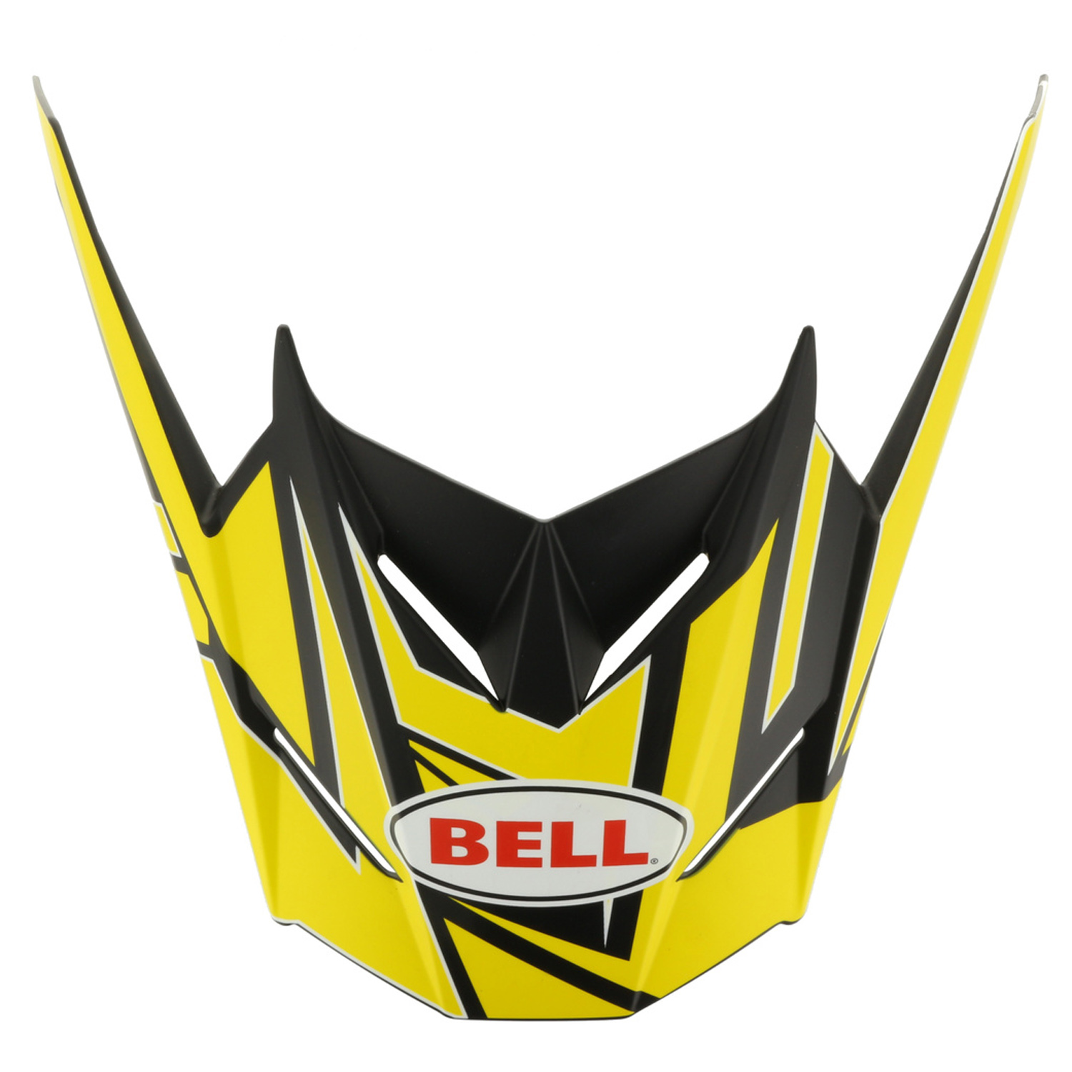 Bell Helmschild SX-1 Stack - Charcoal/Gelb