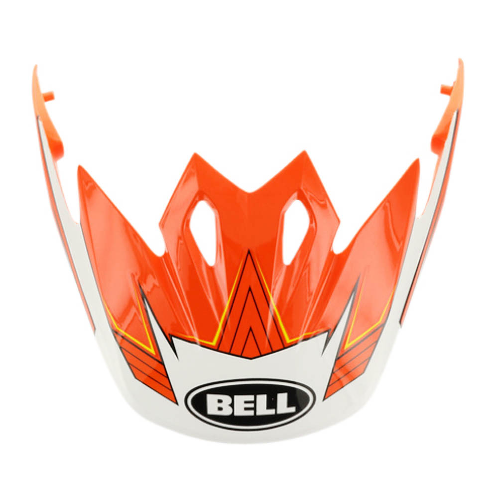 Bell Helmschild Moto-9 Blockade - Orange