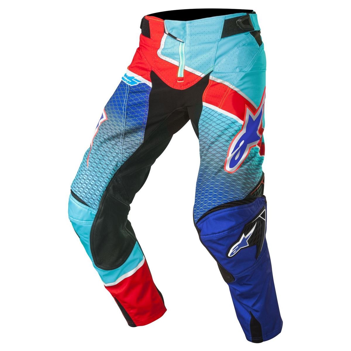 Alpinestars MX Pants Techstar Venom Blue/Cyan/Red
