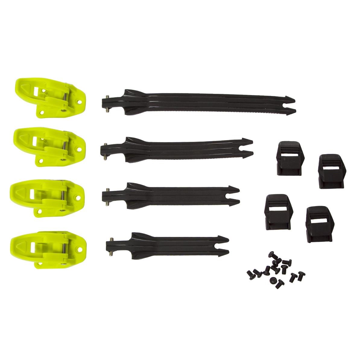 O'Neal Kit Sangles/Boucles/Oeillets de Remplacement Rider Neon Yellow/Black
