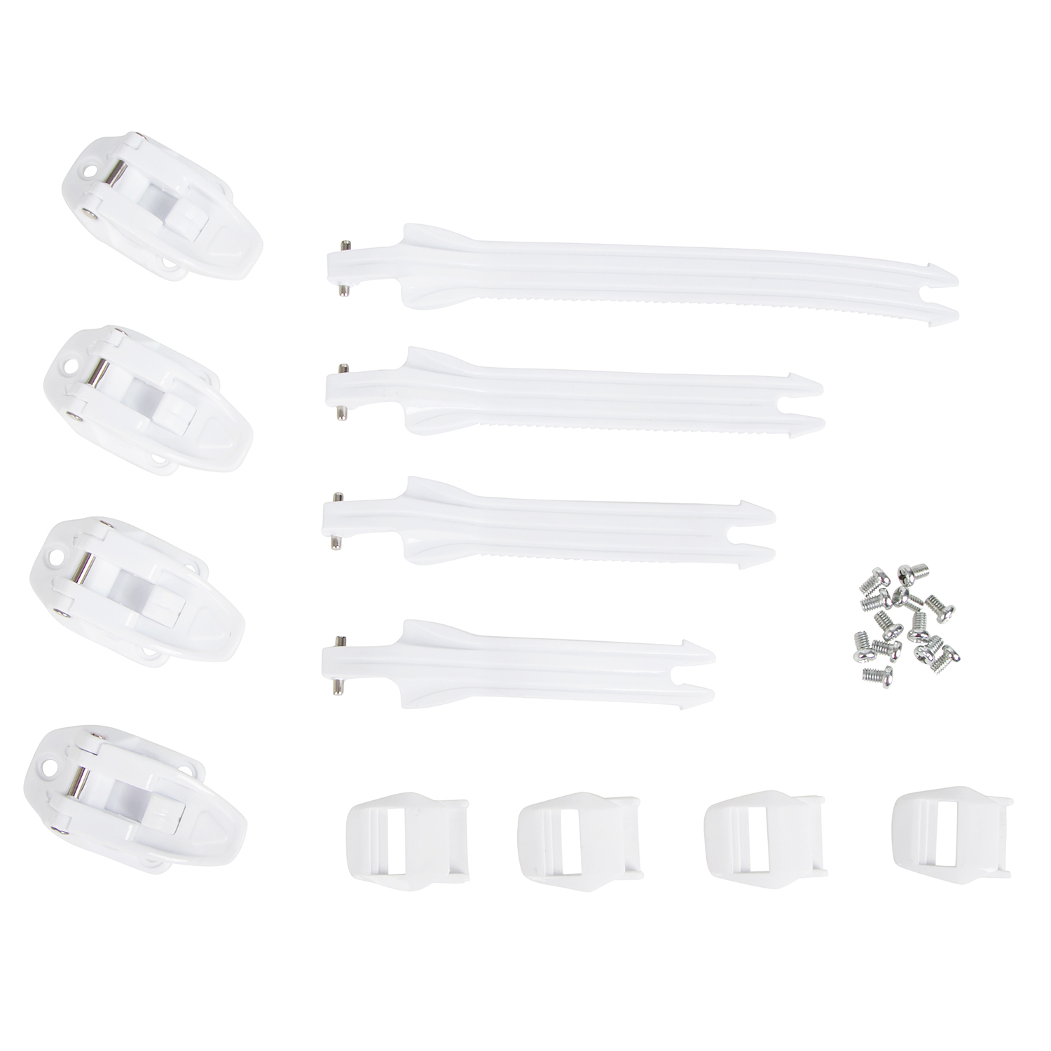 O'Neal Kit Sangles/Boucles/Oeillets de Remplacement Rider White