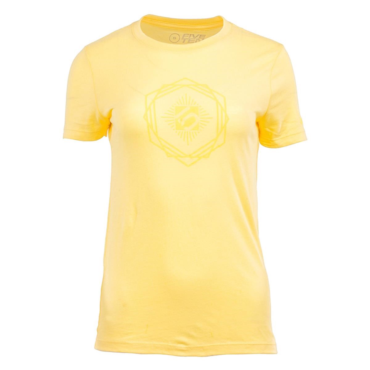 Five Ten Donna T-Shirt Hexagon Banana Cream
