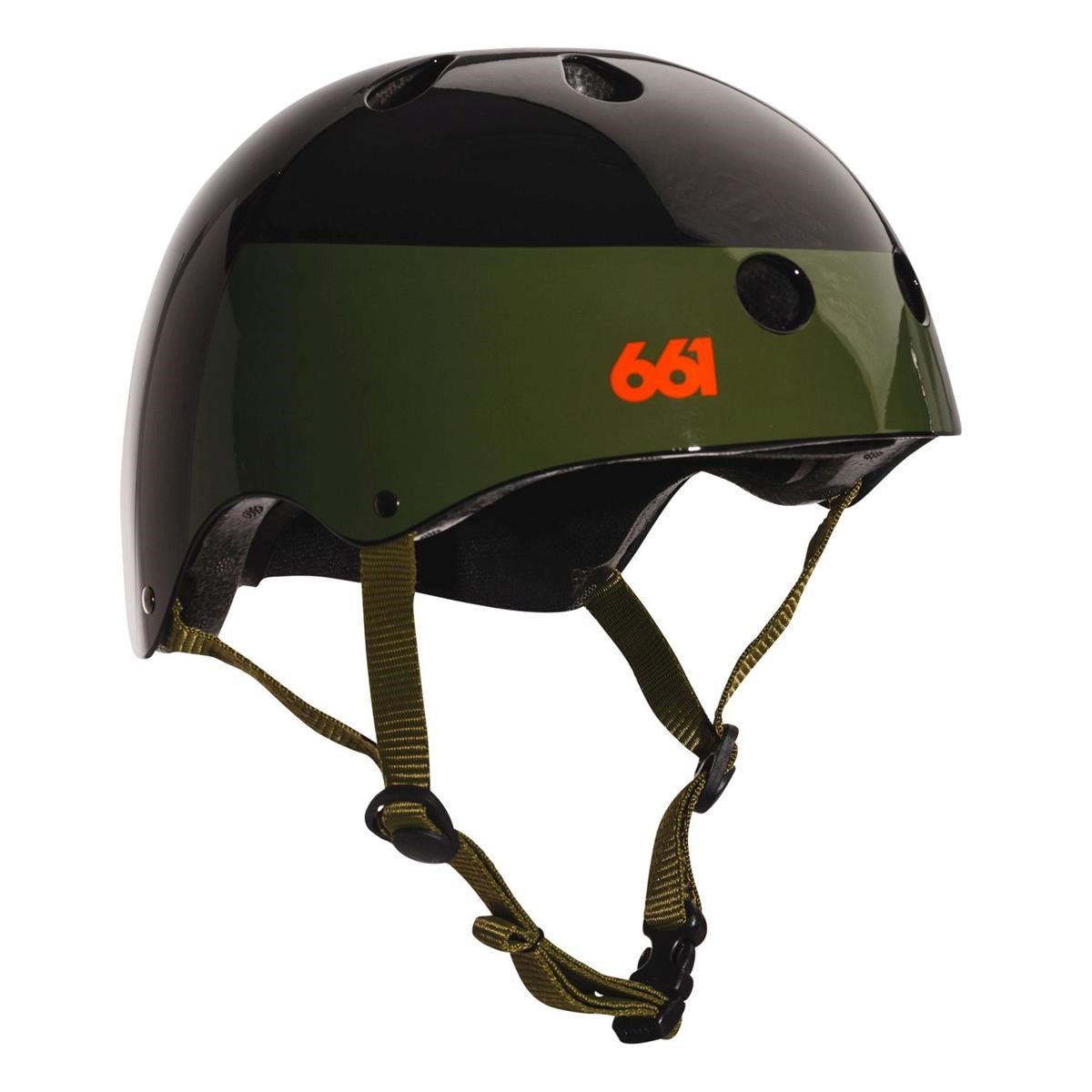 SixSixOne BMX/Dirt Helm Dirt Lid Army