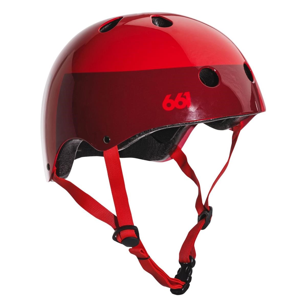 SixSixOne Kids BMX/Dirt Helmet Dirt Lid Youth Red