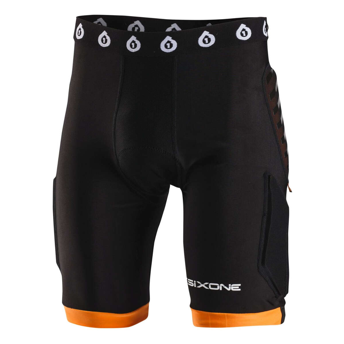SixSixOne Sous-Shorts de Protection EVO Compression Chamois - Black