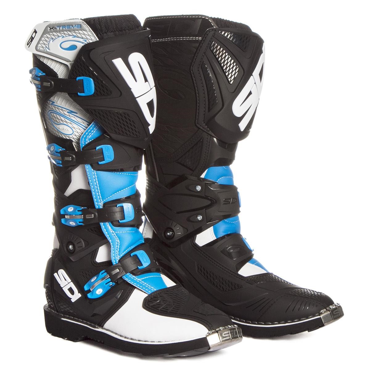 Sidi MX Boots X-3 Light Blue/Black